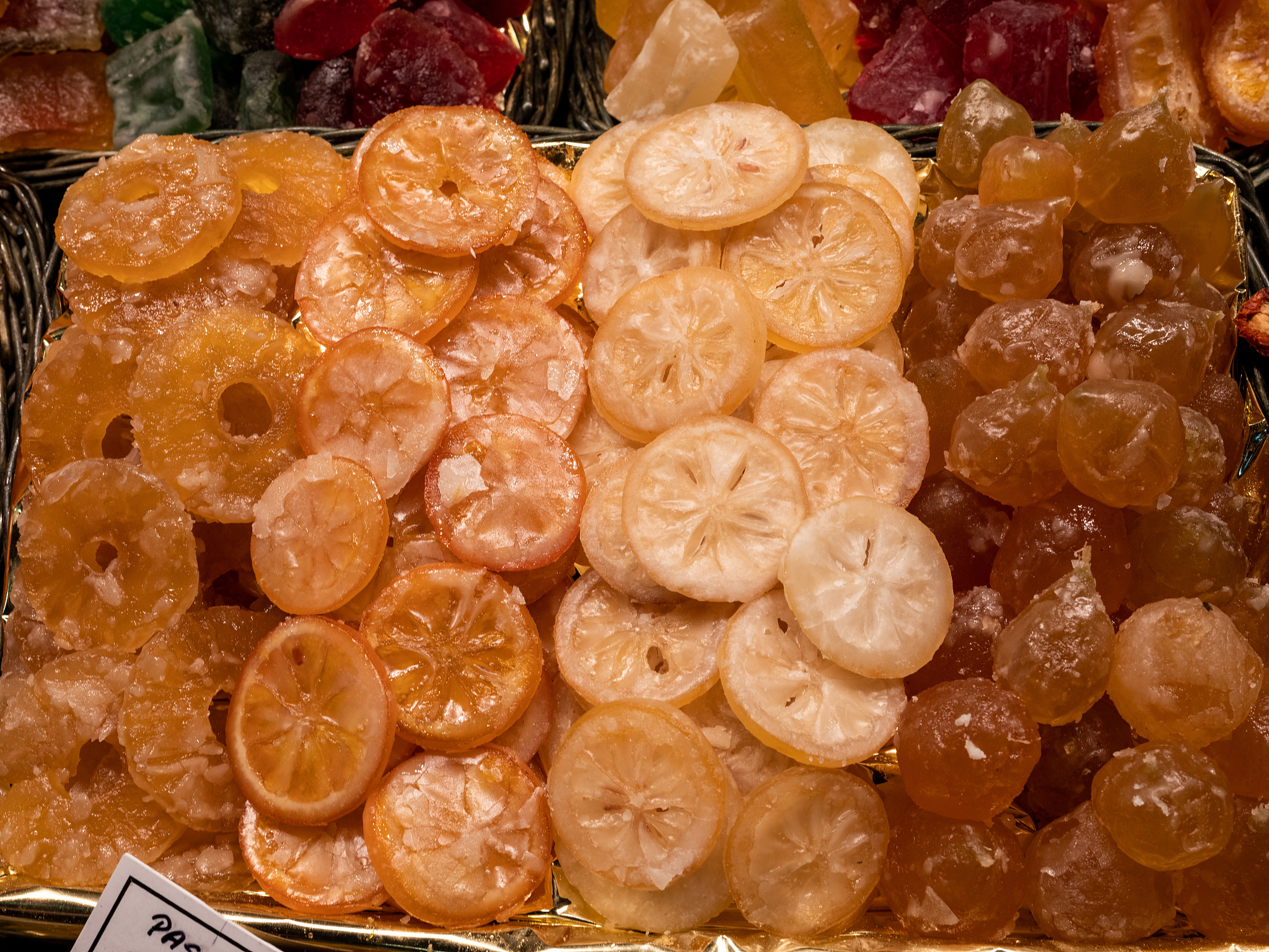the famous market of la boqueria (mercat de sant josep de la boq