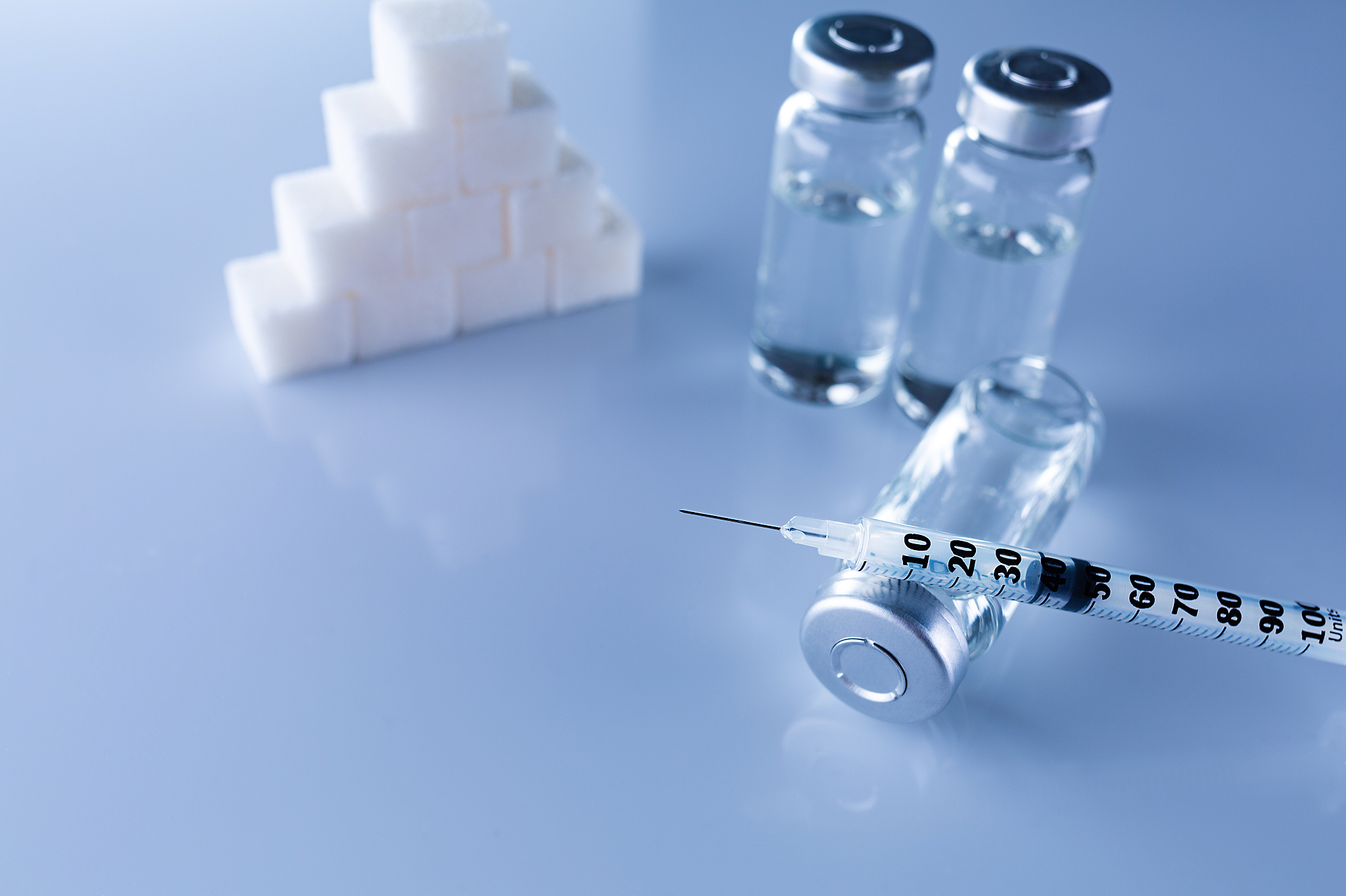 胰岛素笔注射部位图解：正确注射位置示意图