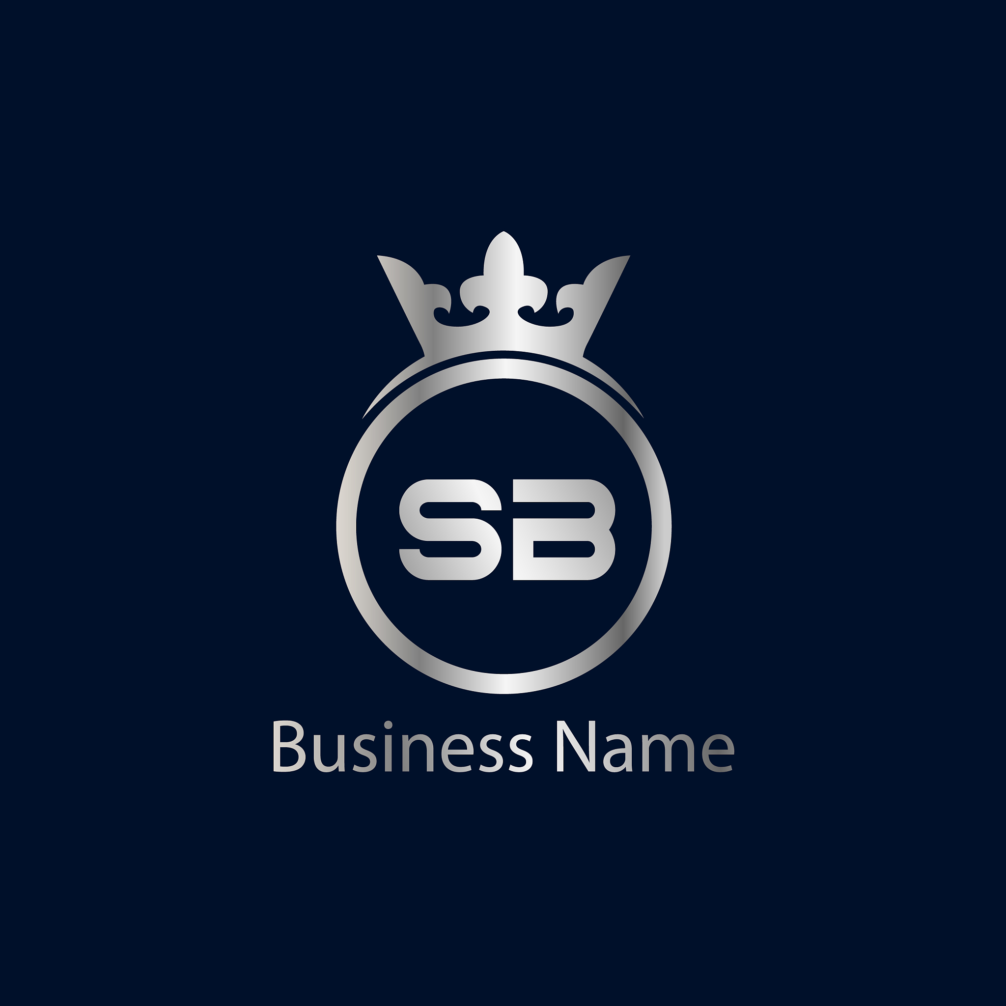 initial letter sb logo template design