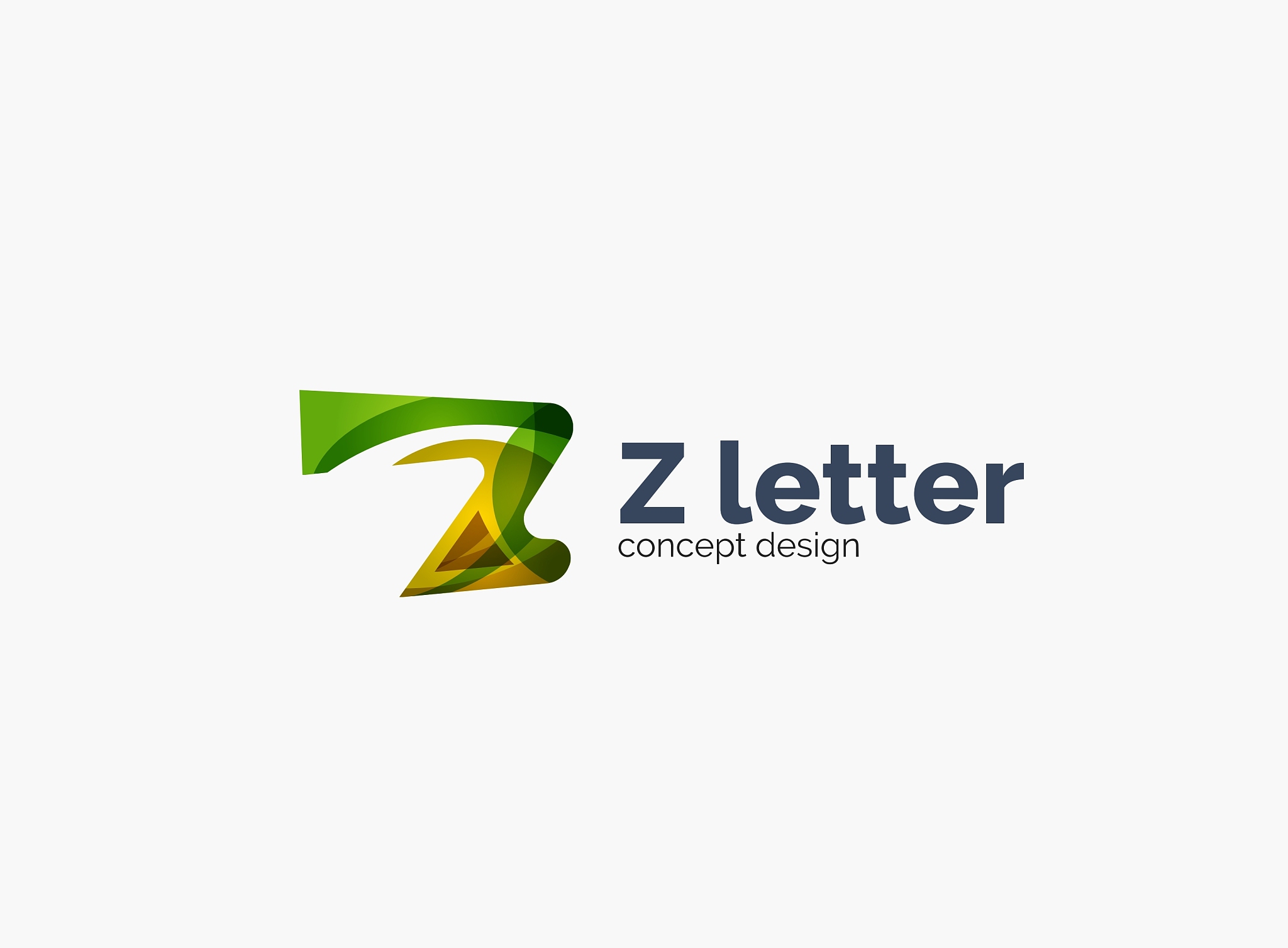 modern company z letter logo