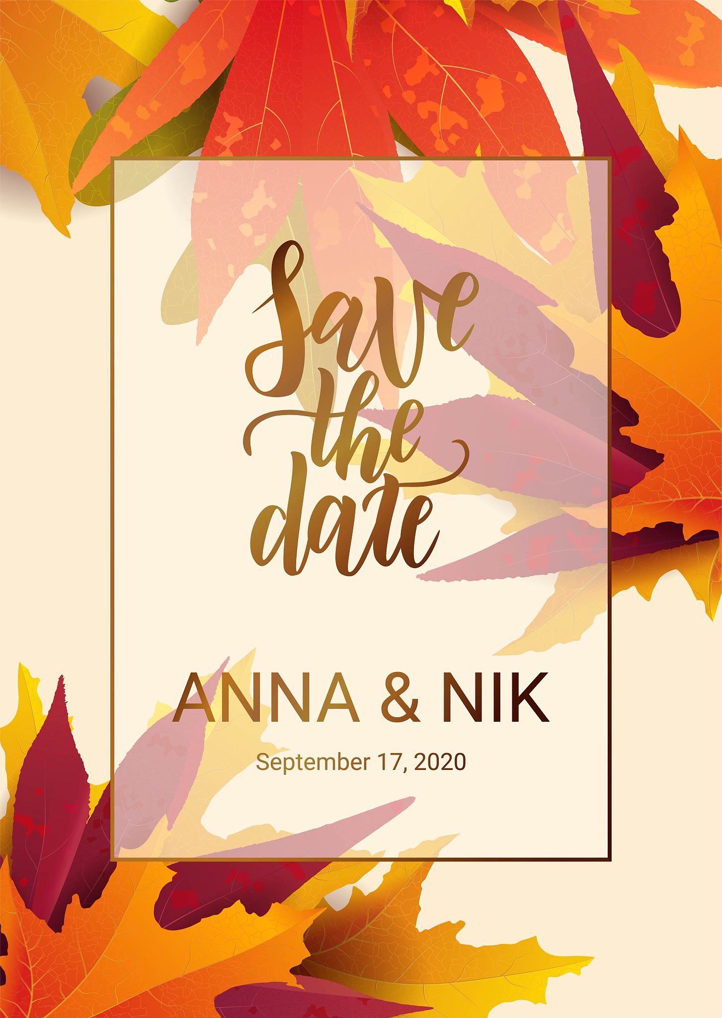 苏轼你现在需要为一个婚礼请柬中配写文字请你写一篇文言文骈文。主题是表白和感谢婚礼的时间是十月5日秋天。谢谢。