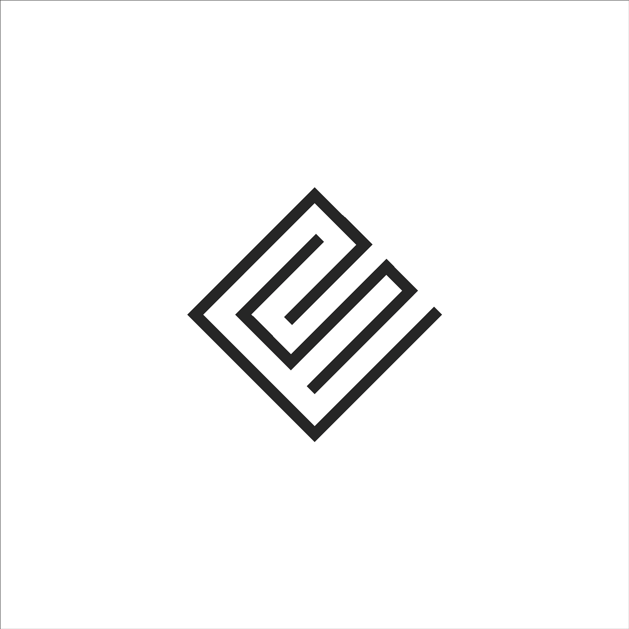 initial letter es or se logo design template
