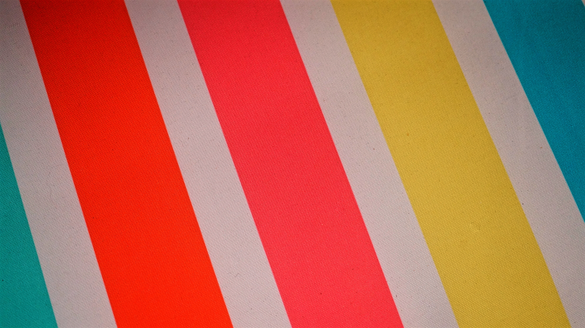 full frame shot of colorful striped pattern on canvas