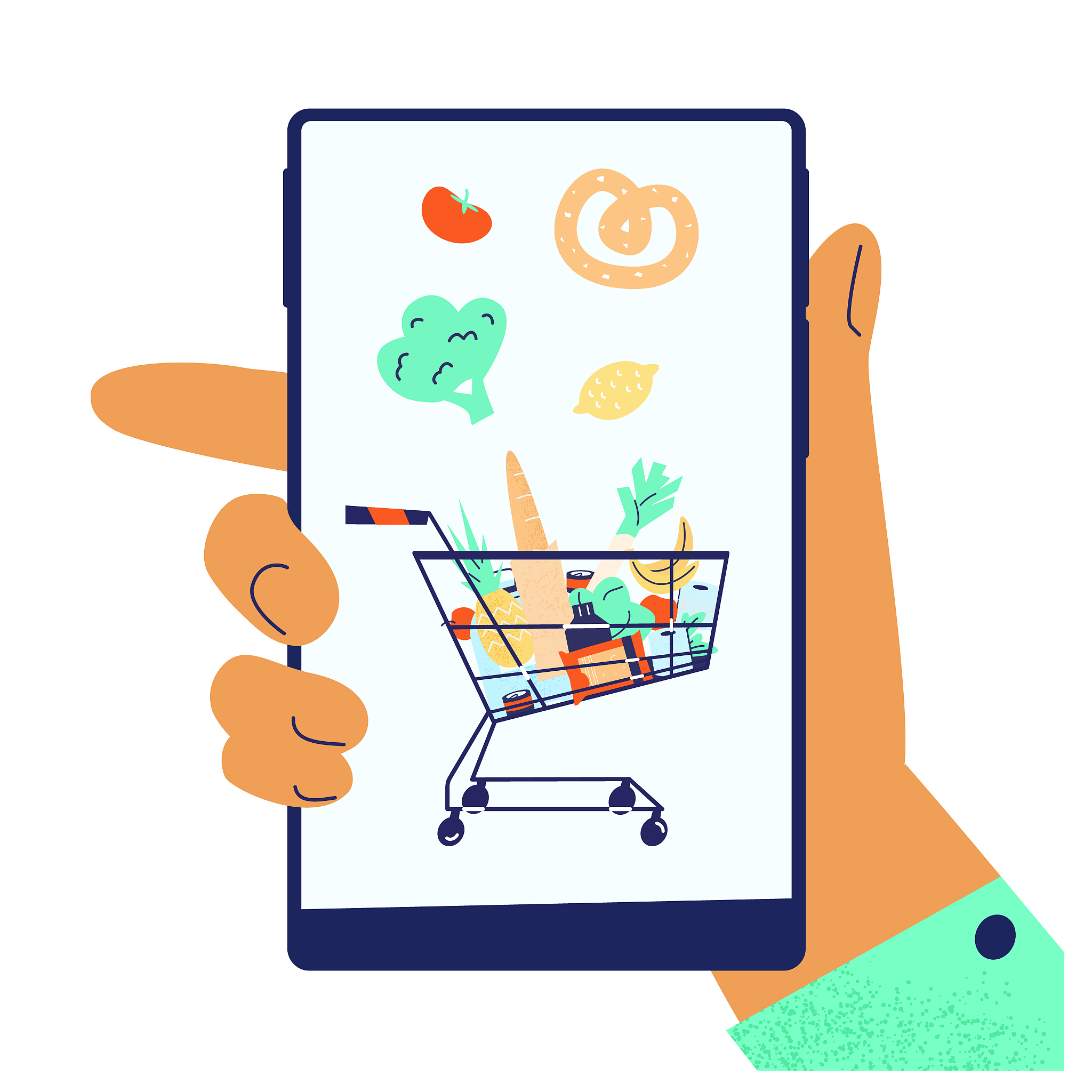food shopping service app
