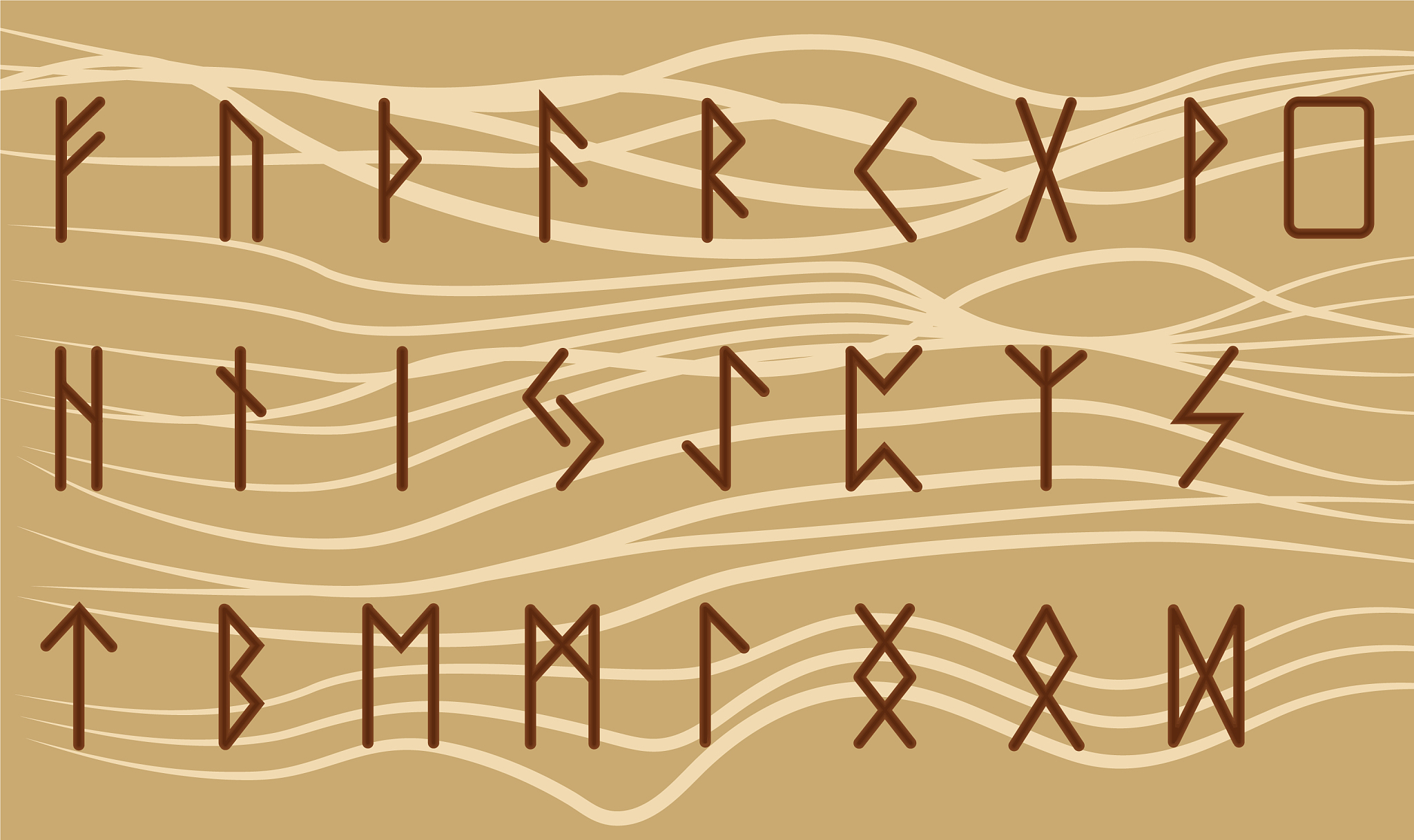 set old norse scandinavian runes rune alphabet