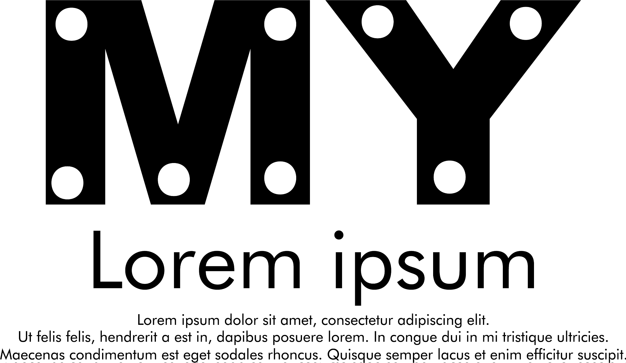 m y my initial abstract logo concept