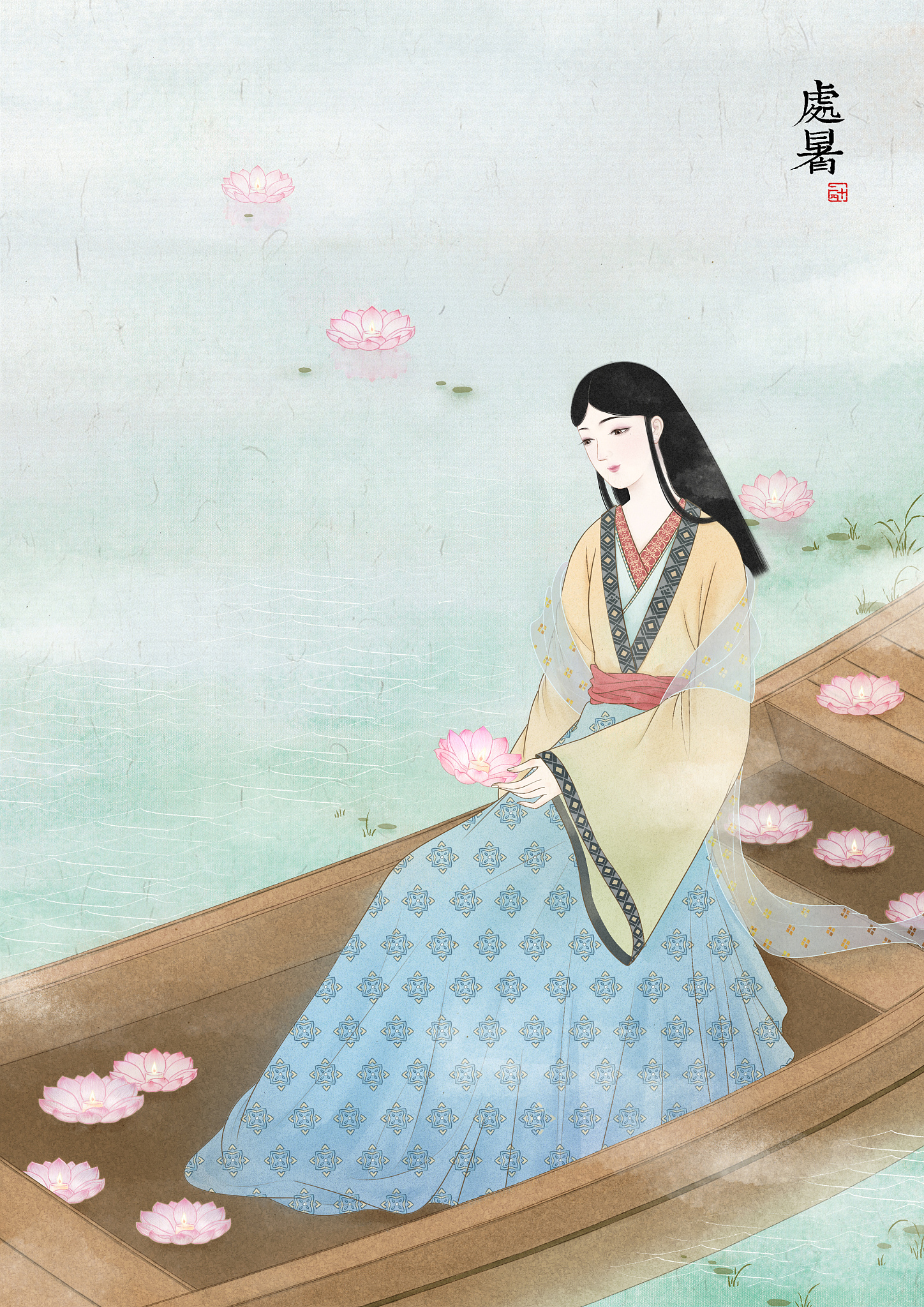 一位中国古代美女站在一座亭子旁含情脉脉飘逸的发髻身着华丽的丝绸 旗袍背景是江南水乡的小桥流水 风格为唐代的古典绘画风采用柔和光线渲染高质量的线条和质感8K分辨率色彩丰富光影恰到好处特写镜头精美光泽超级精细--ar169。根据上面的文案改写3个不同背景不同女性风格不同时代的画面