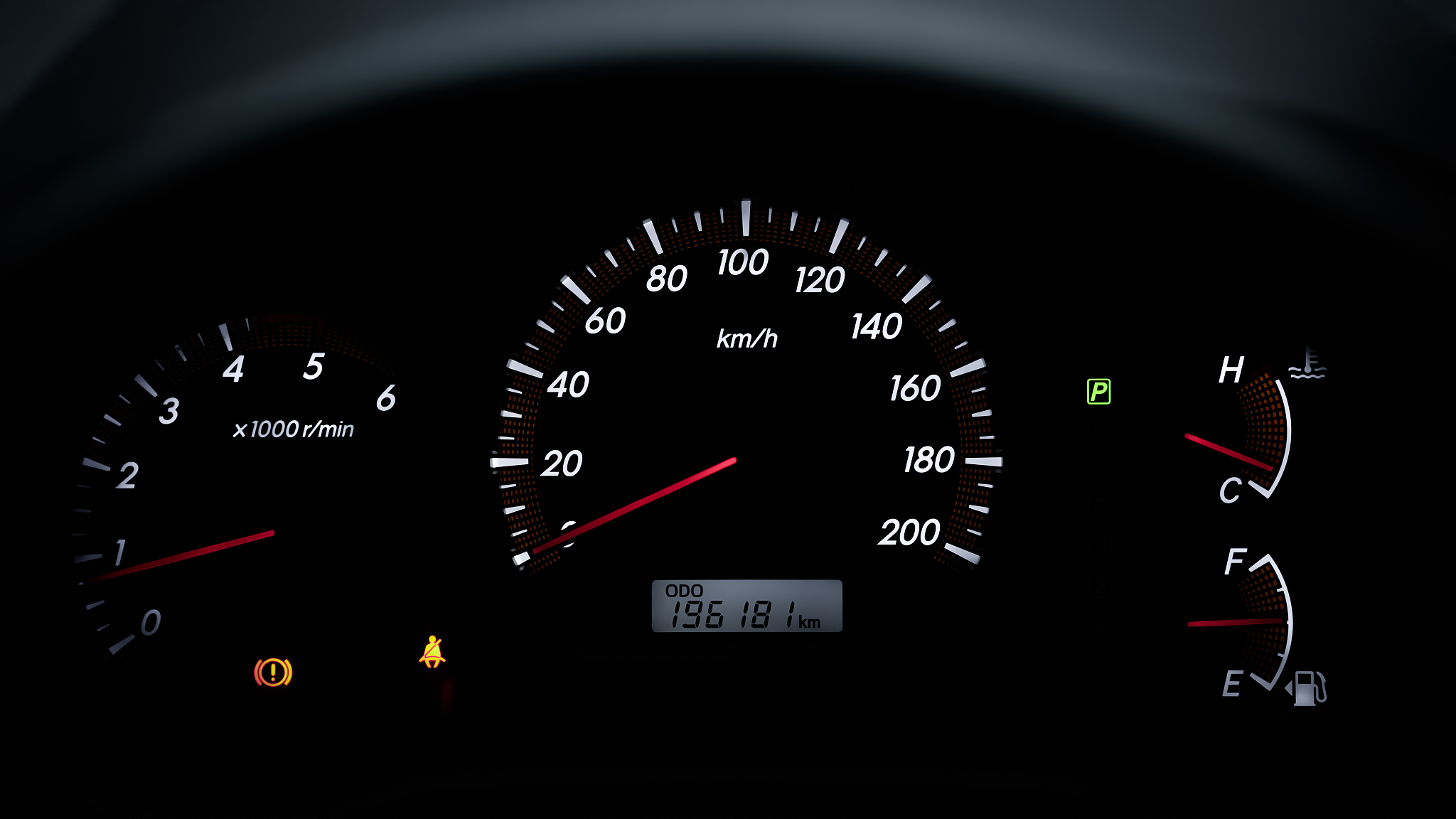 car speedometer