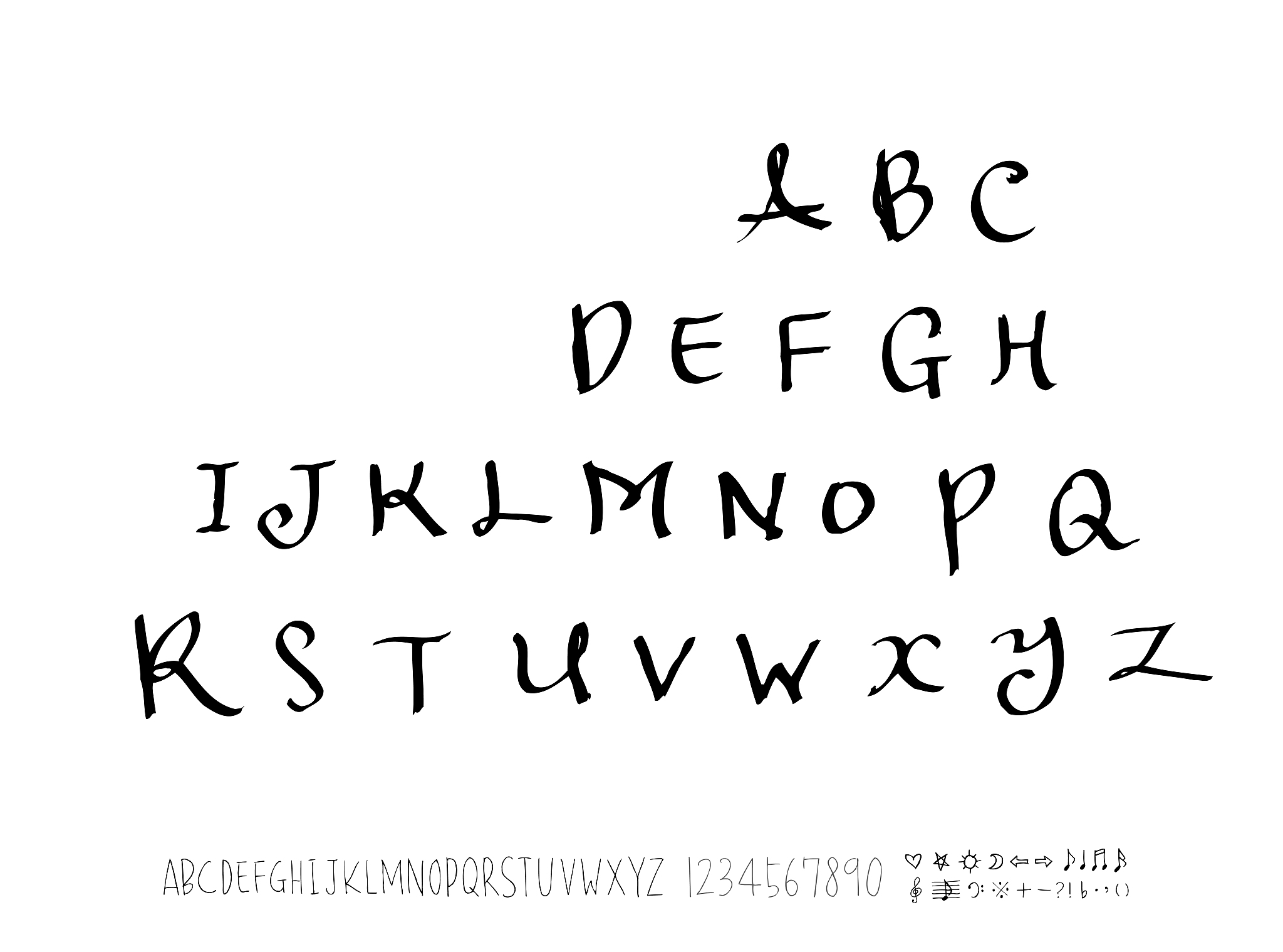 vector fonts