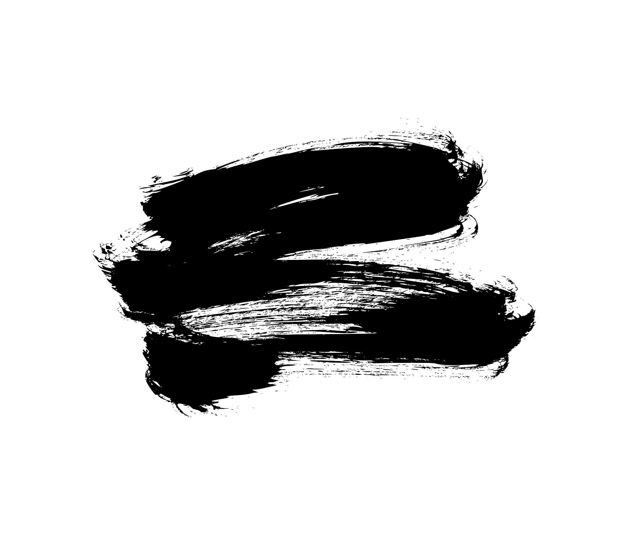 vector black paint, ink brush stroke or shape. dirty grunge desi