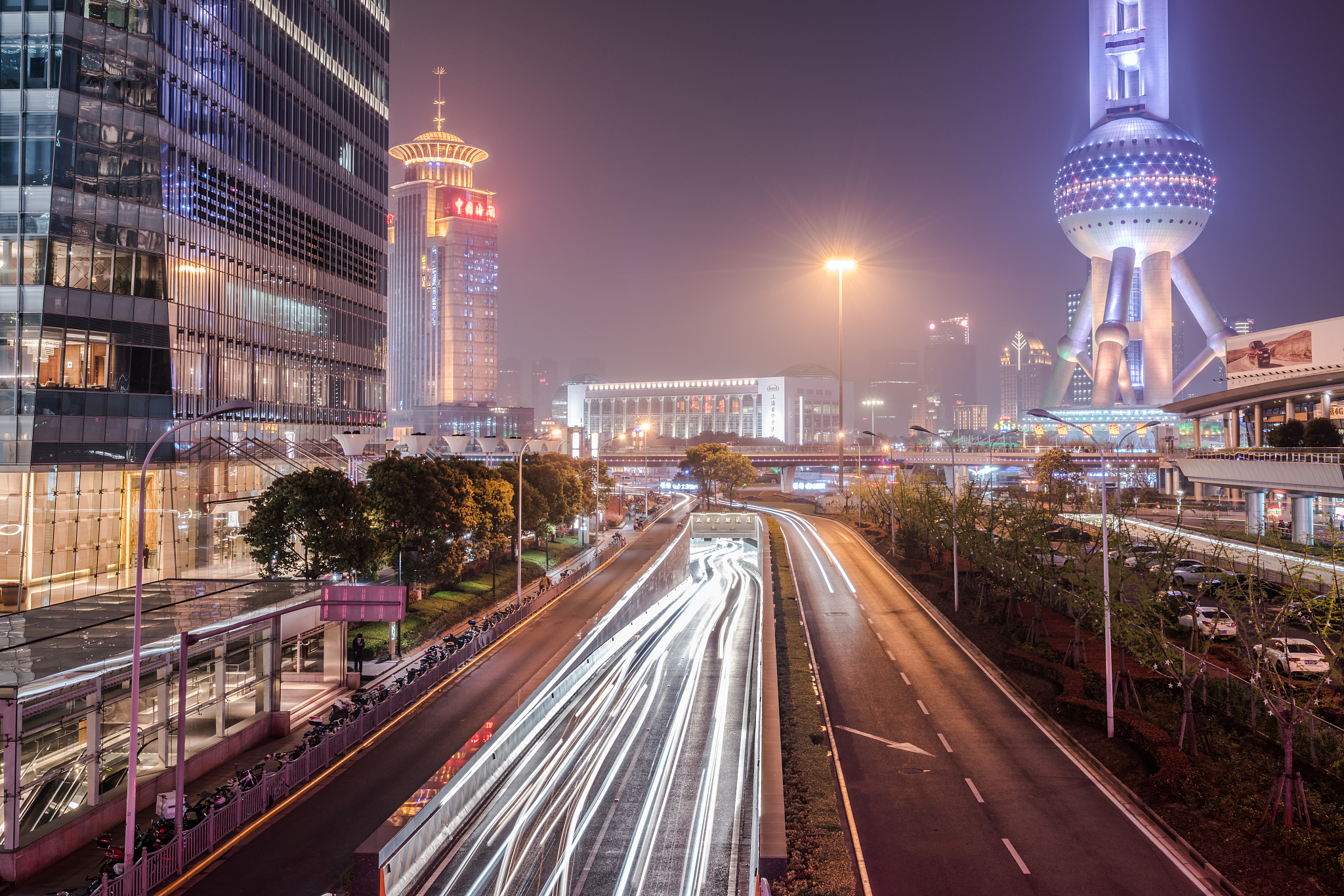 night in shanghai
