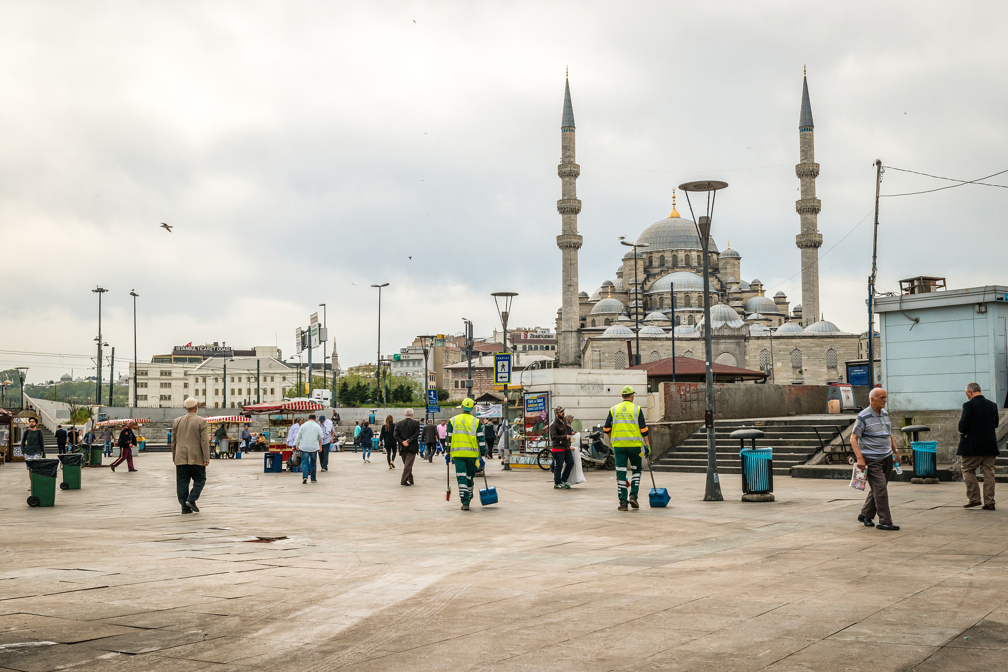 eminonu in istanbul, turkey
