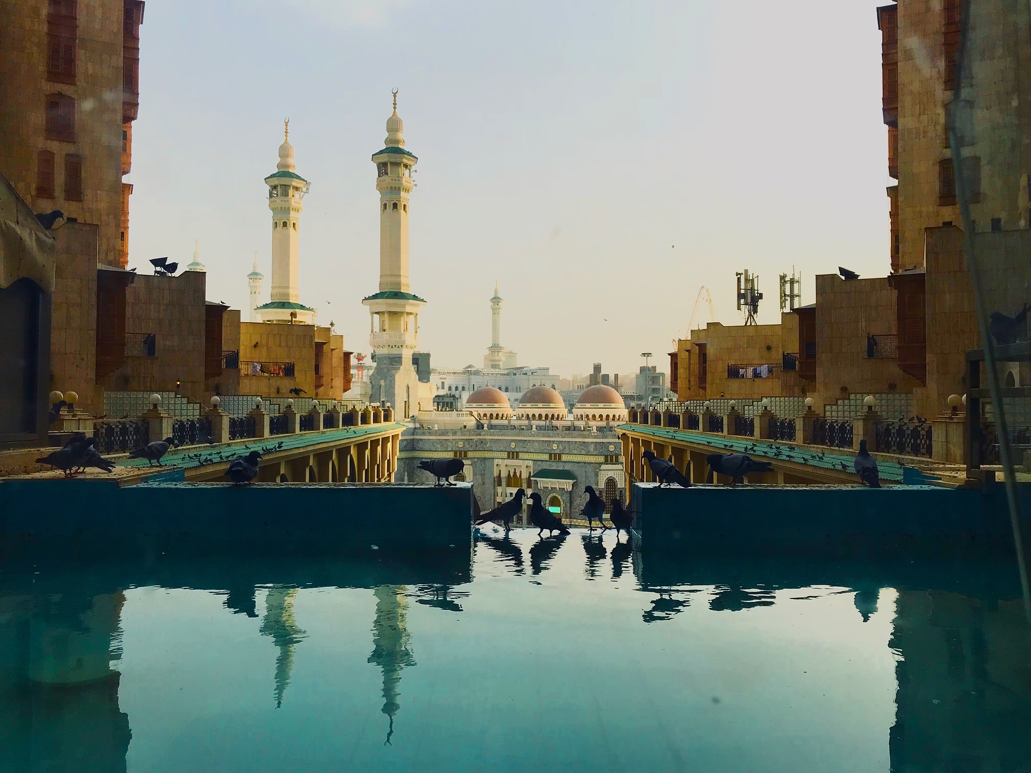 scenic view of mosque against sky