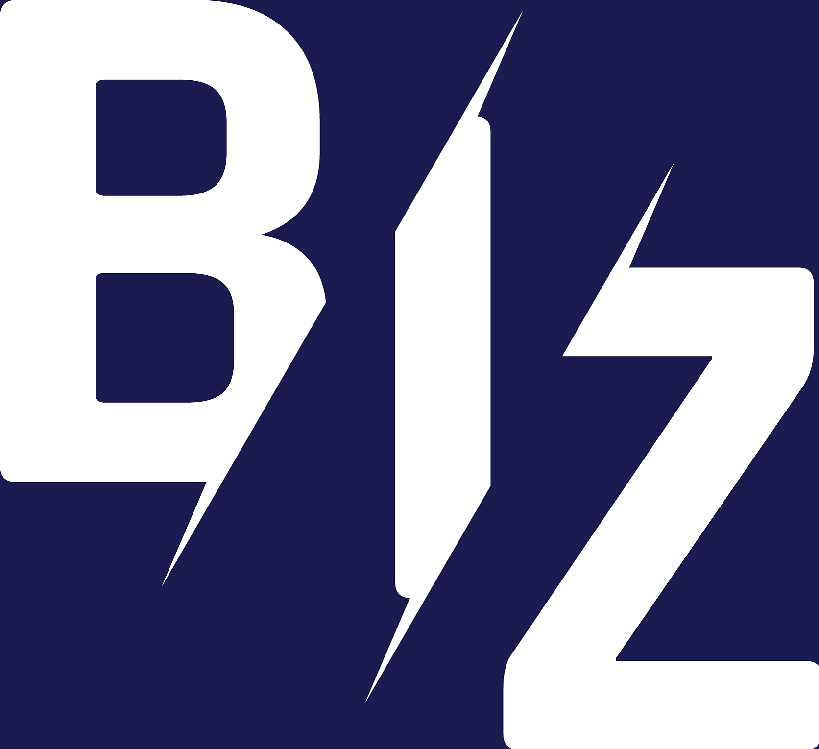 monogram letters initial logo design biz