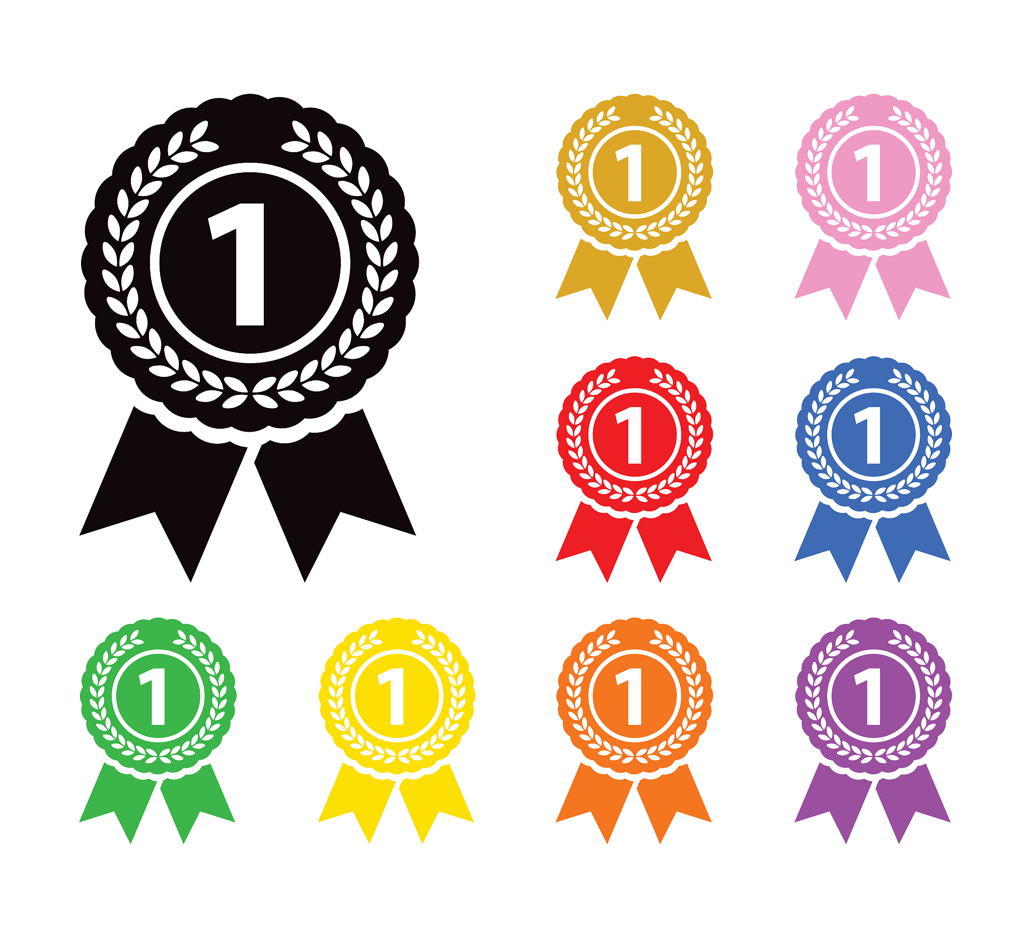 first place medal set