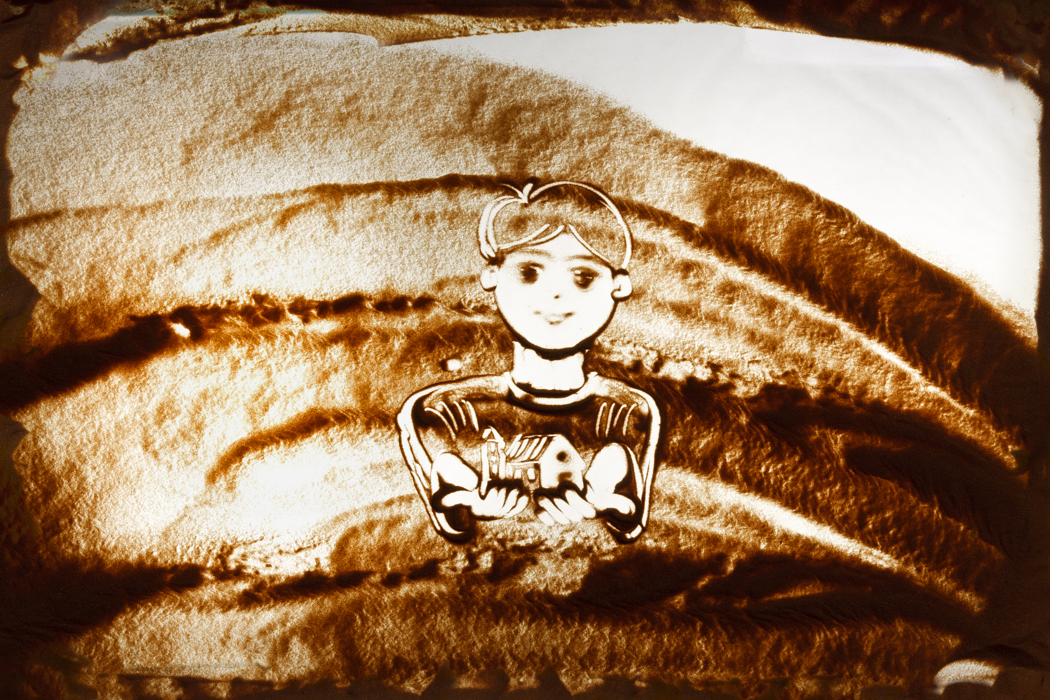 沙画是怎么制作出来的