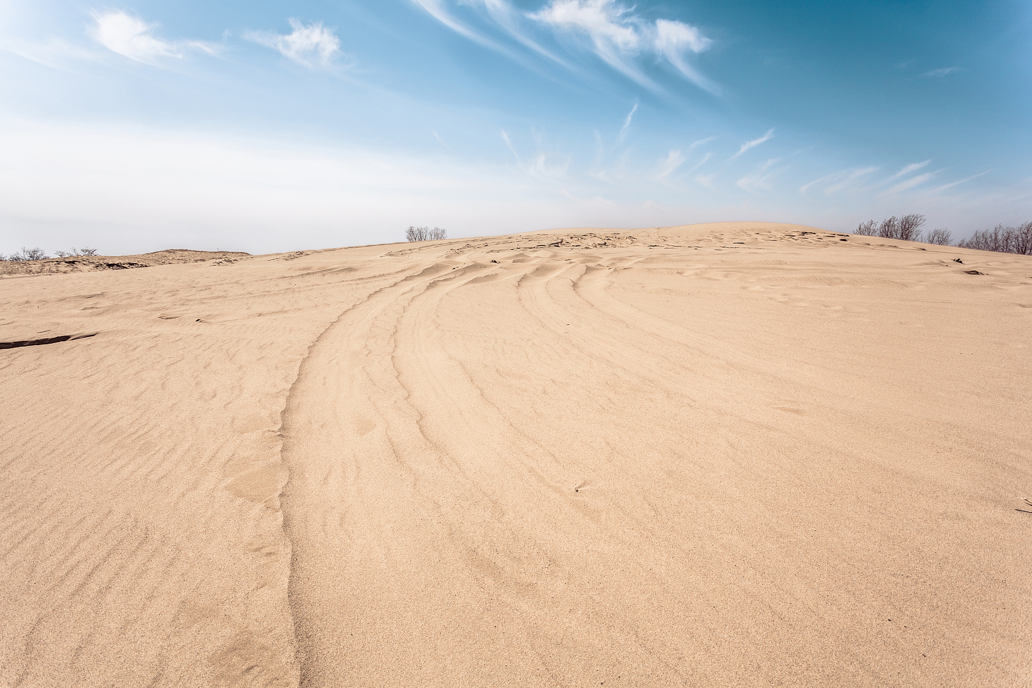 seaside desert, hebei, china