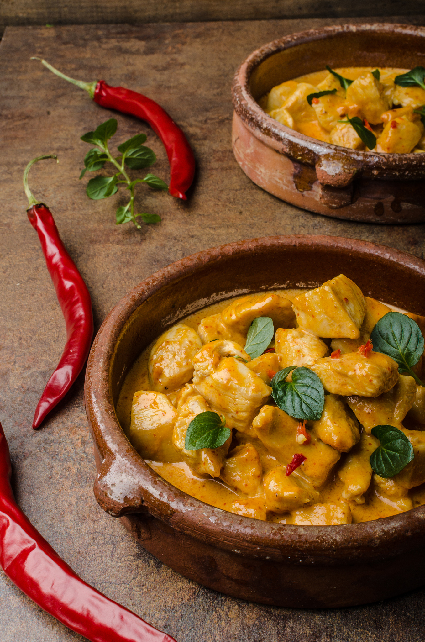 delicious chicken curry