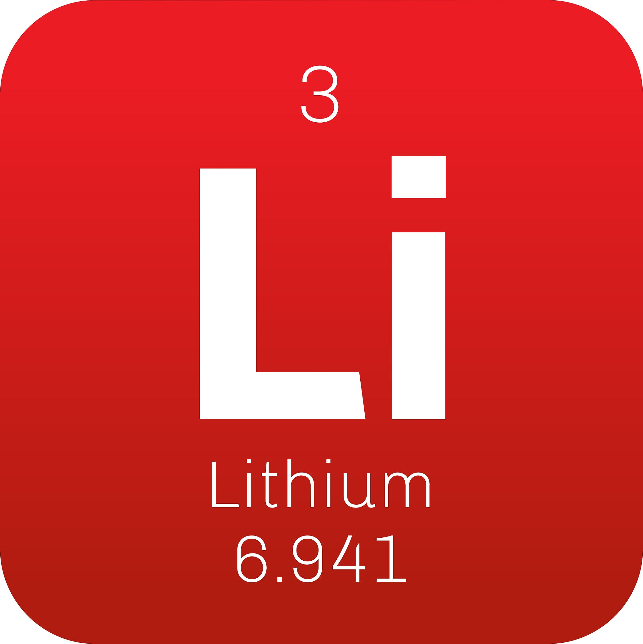 lithium chemical element