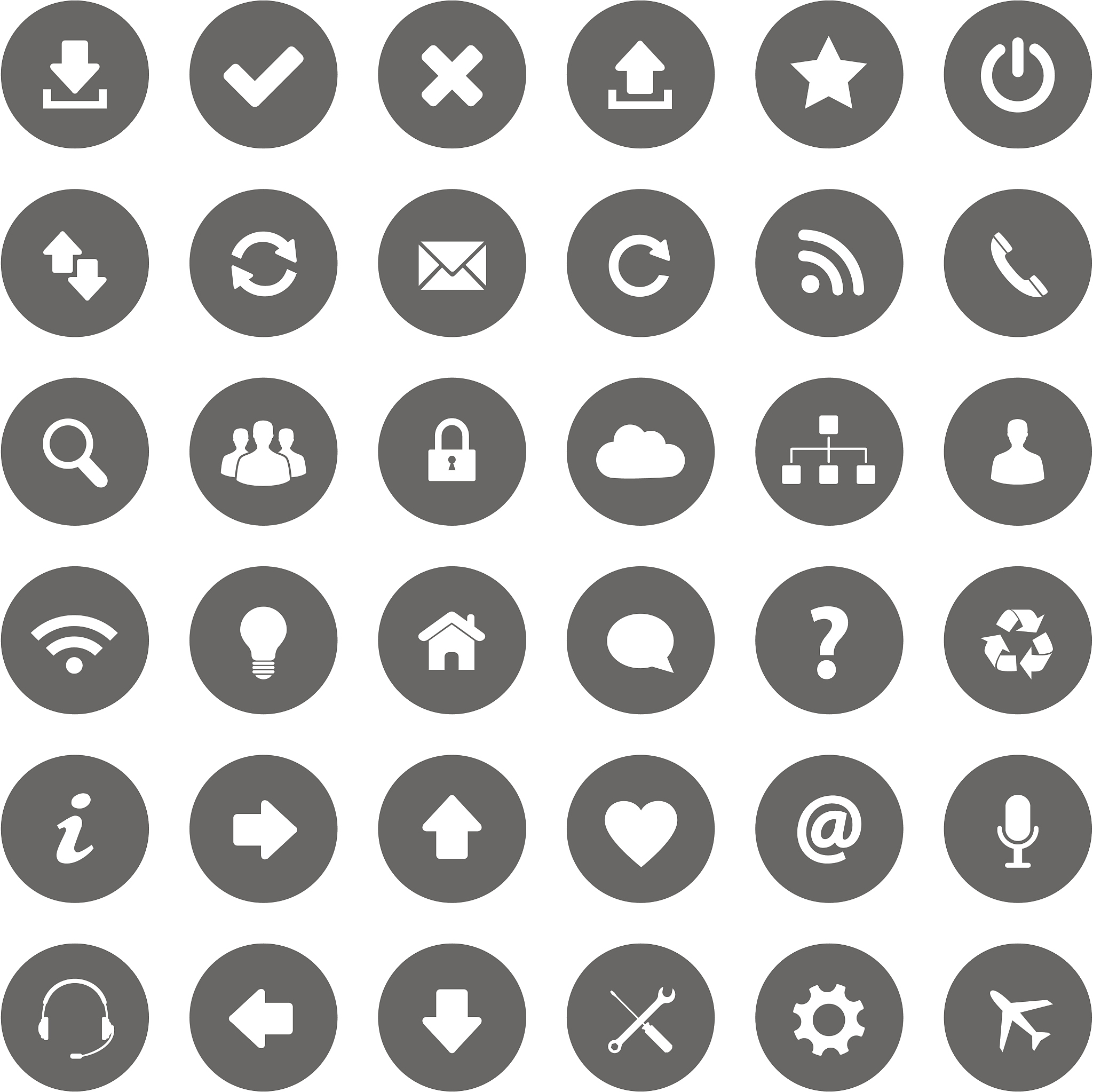 web icons