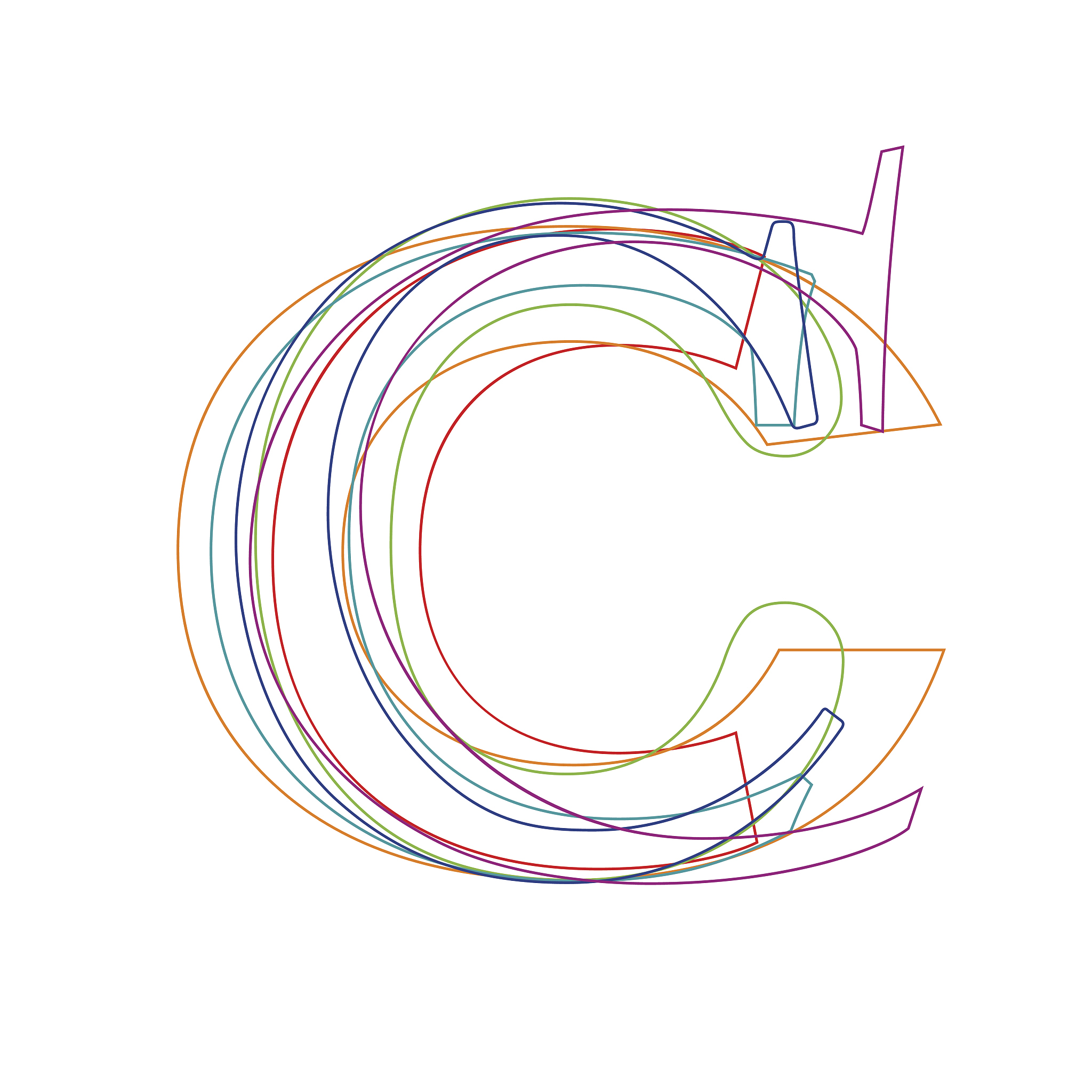 英文字母<strong>c</strong>,矢量,标志,直的,大写字母,绘画插图,字母,灵感,形状,符号