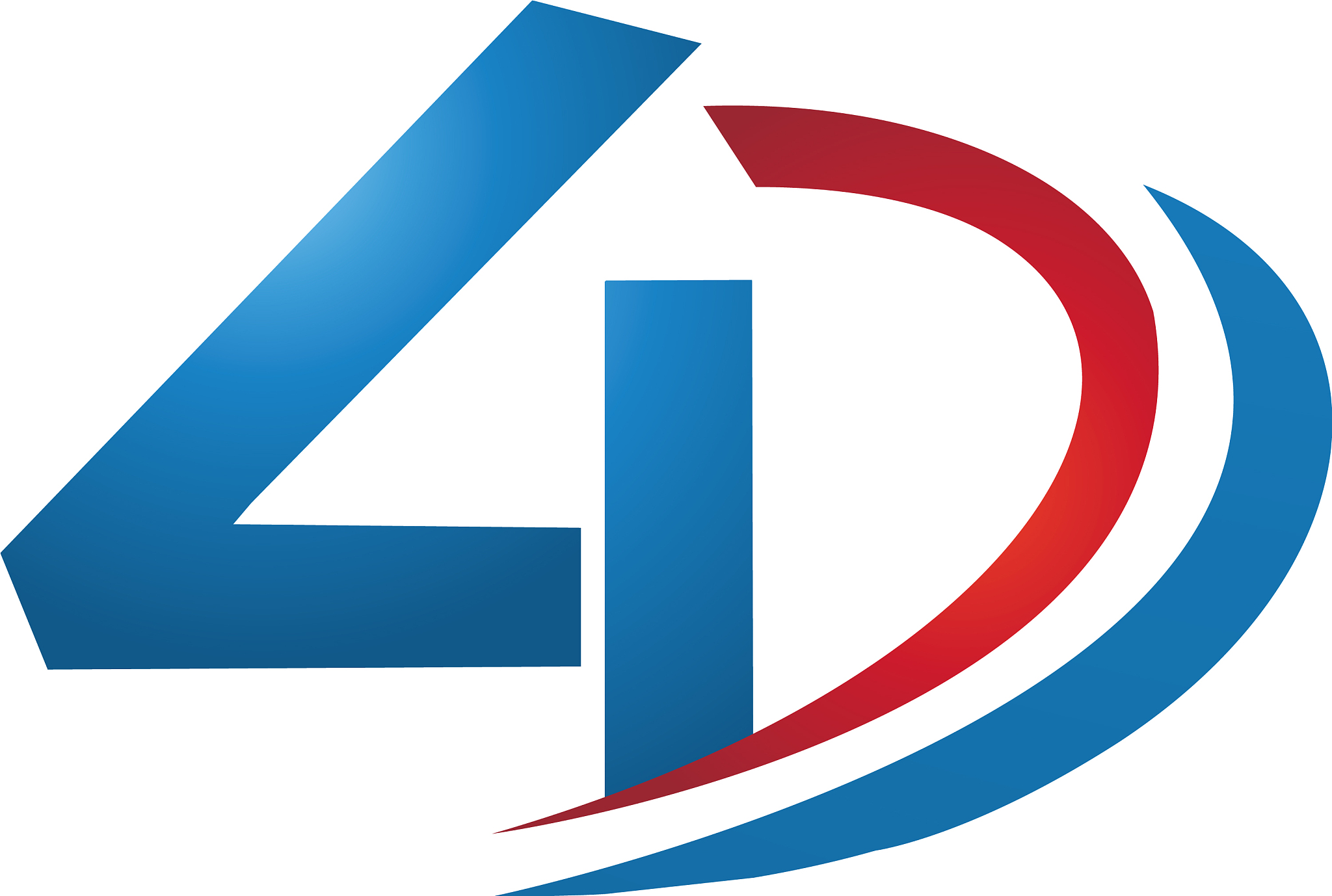 4d logo design concept