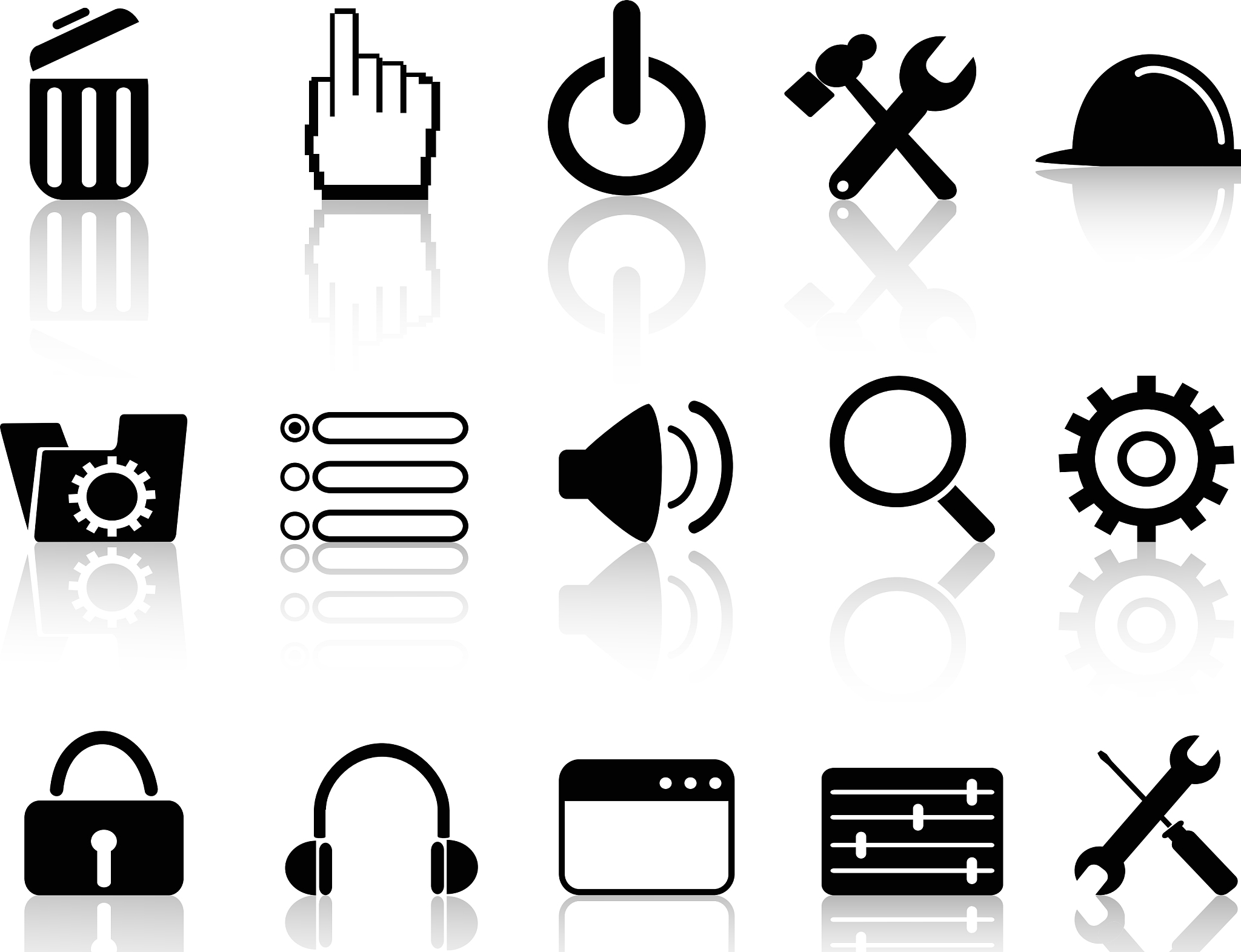 web work tool icons