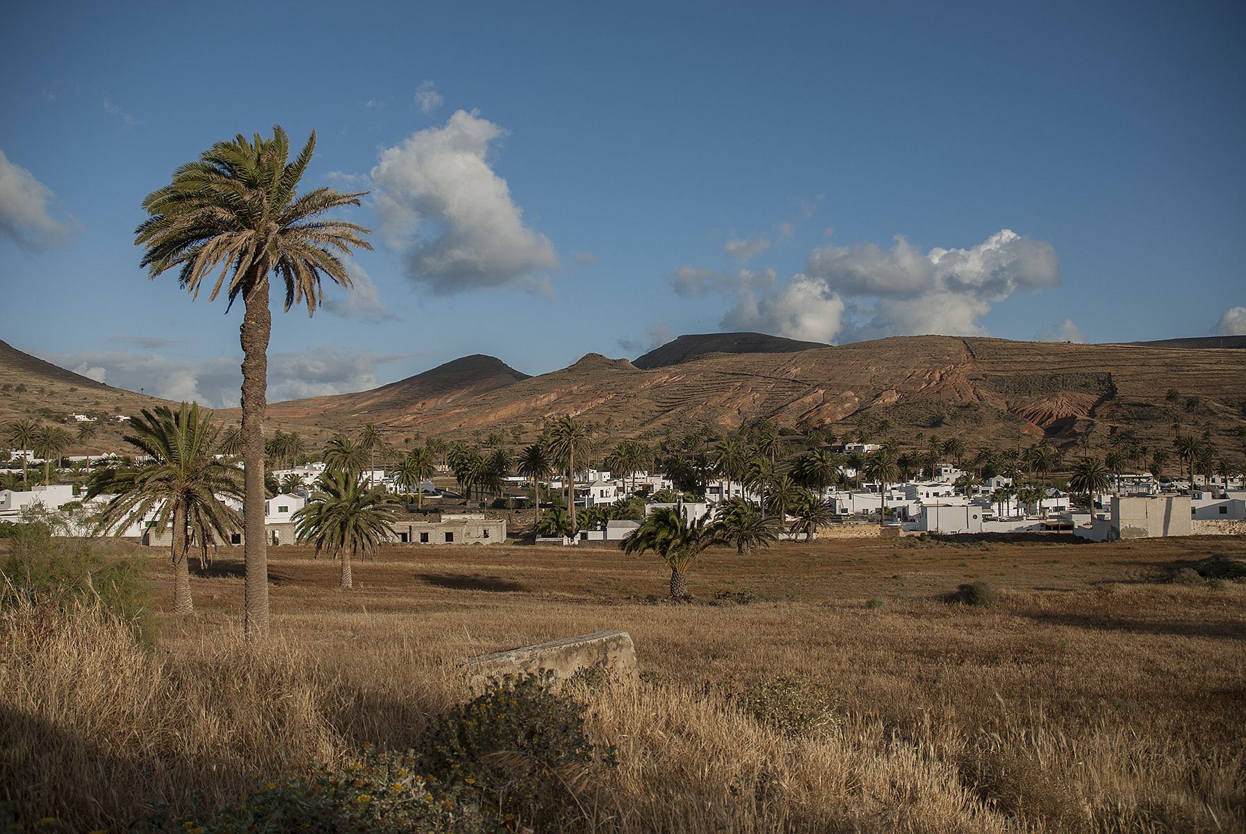 lanzarote typical village.