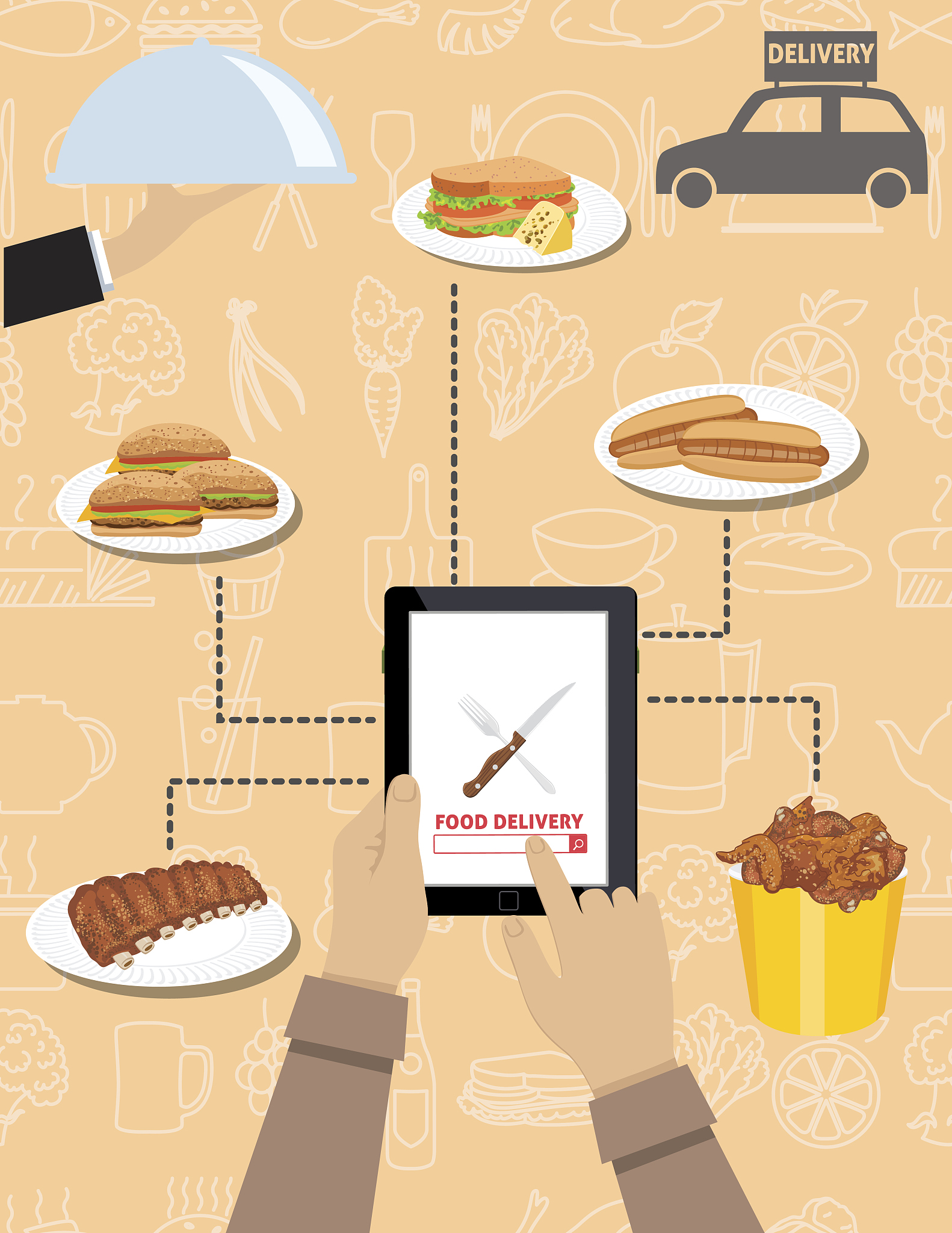 来一个披萨店的策划案