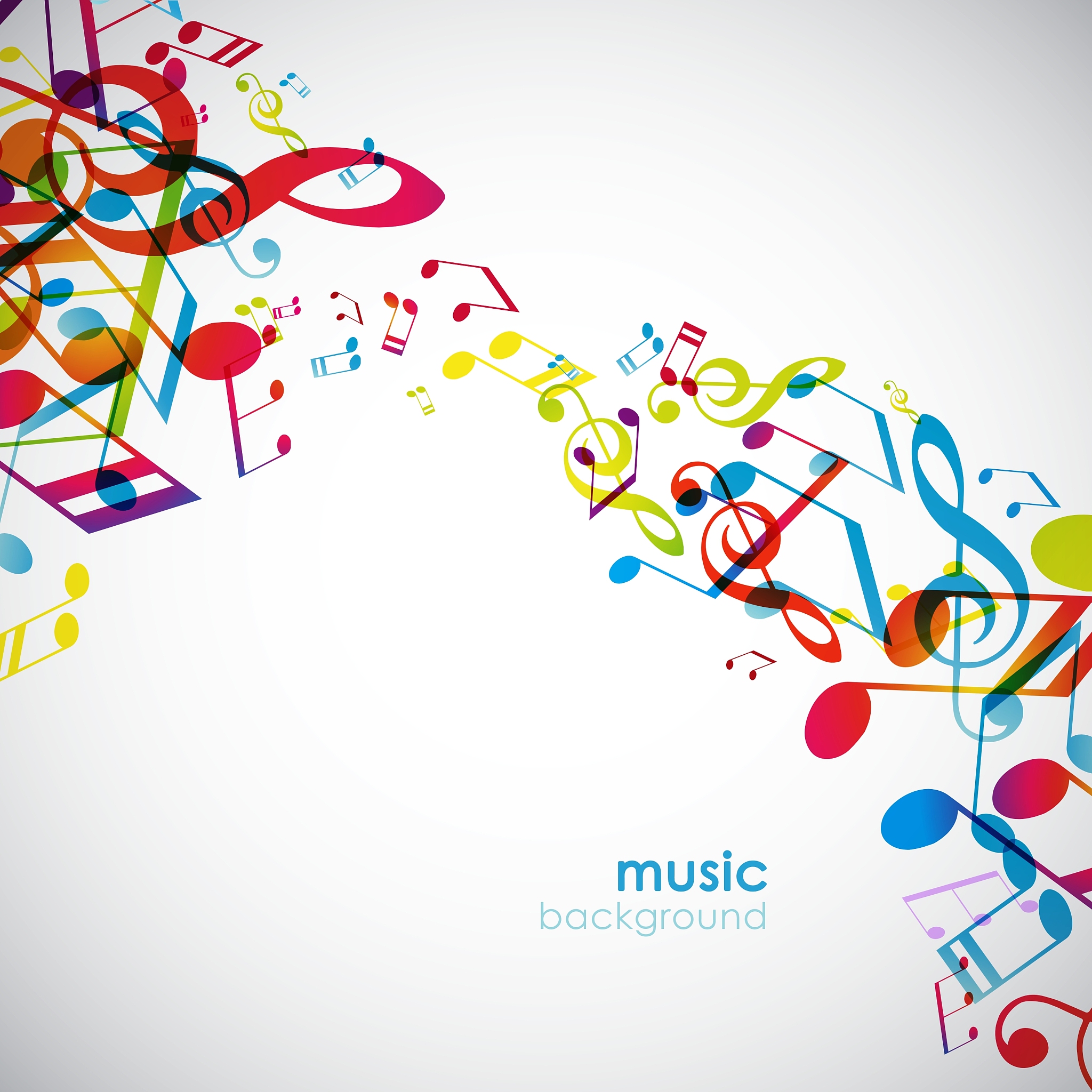abstract backgrounds with colorful tunes