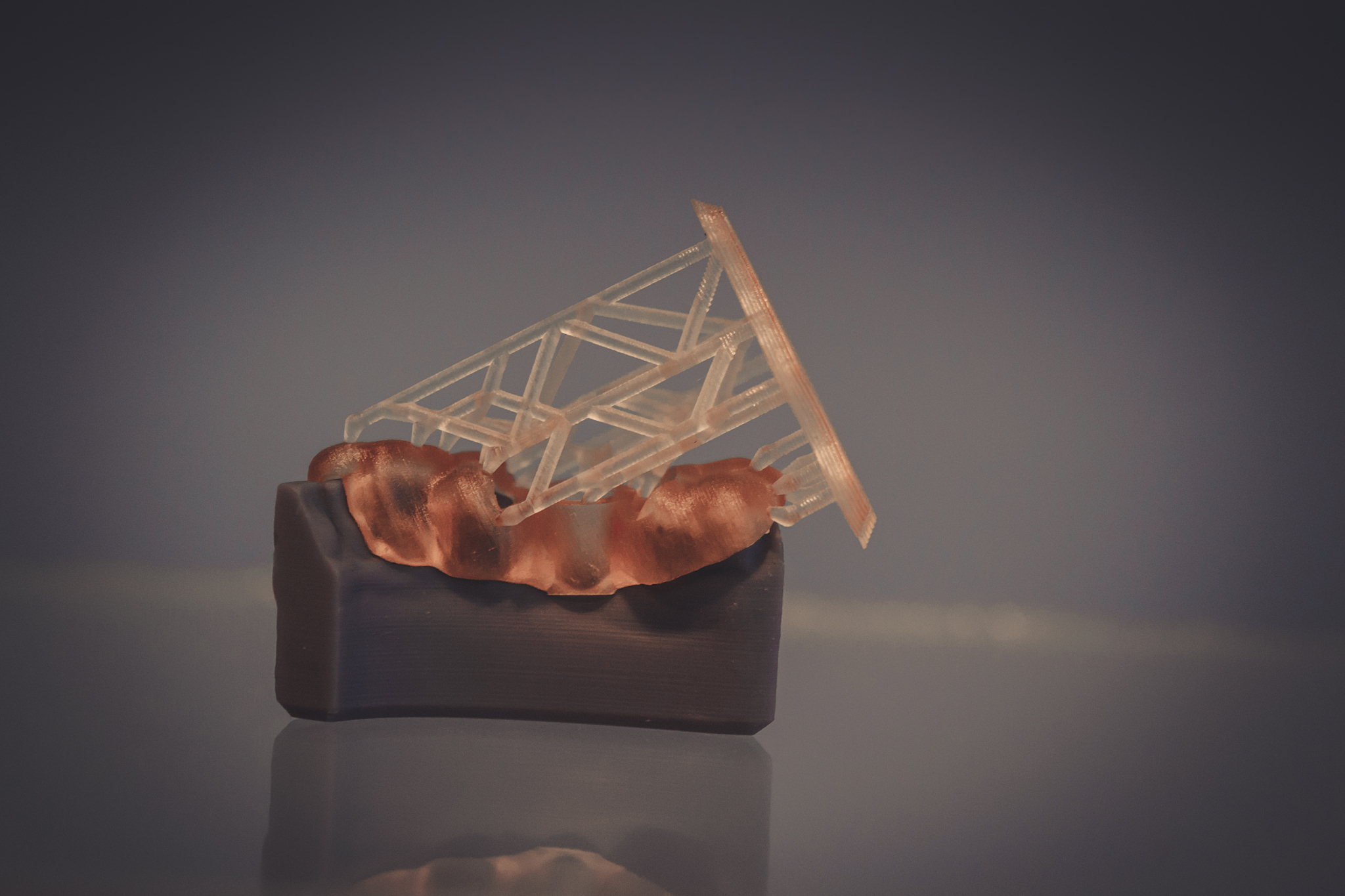 翻一下让机器听懂的英语 以这张图造型为主 拓展出皮克斯风格的图并用3d表示