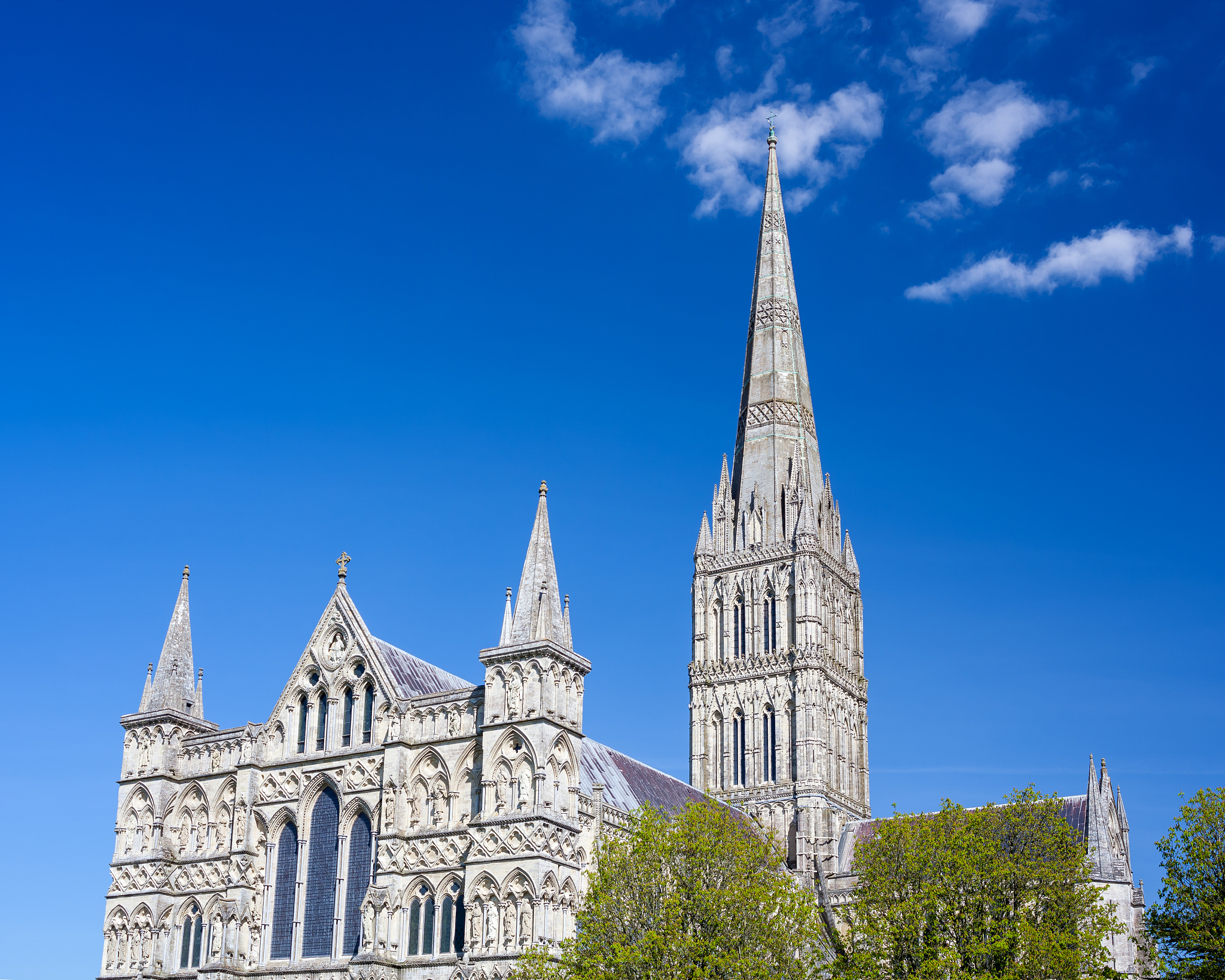 salisbury cathedral wiltshire england uk