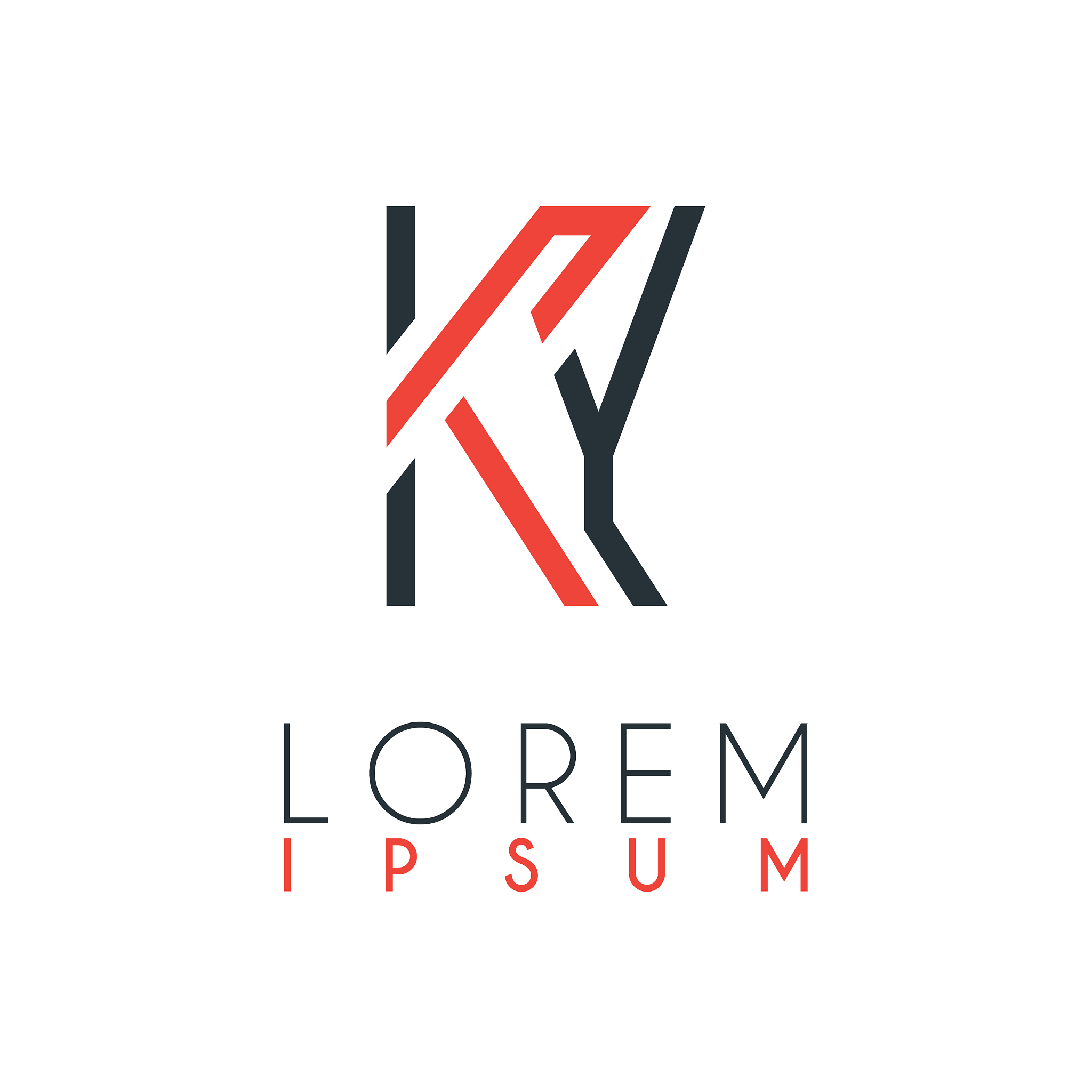 the logo between letter k and letter y or ky