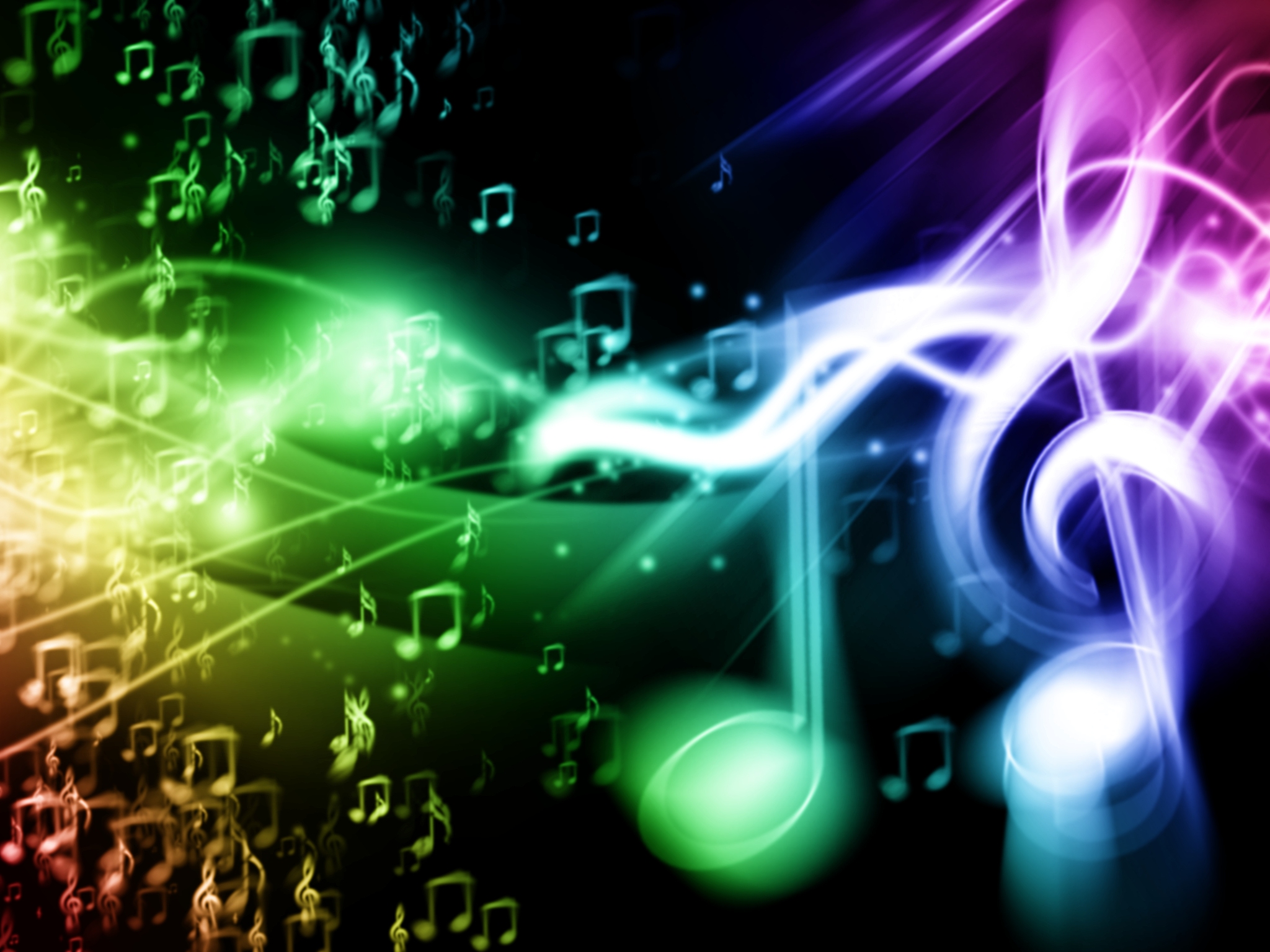 music notes background