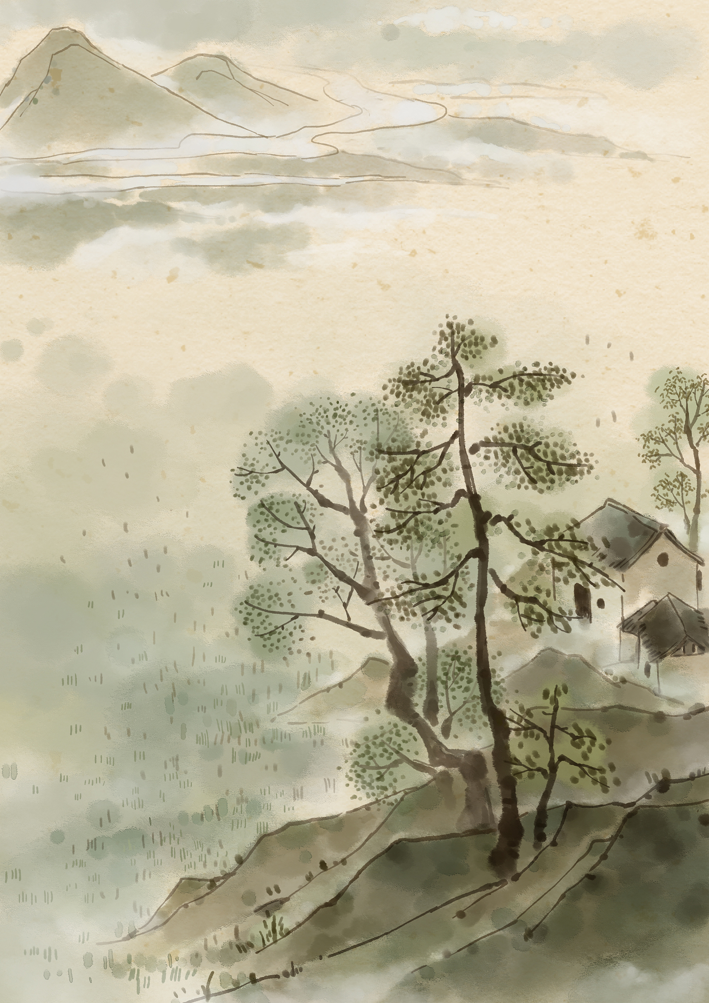 天净沙秋思鉴赏 - 枯藤老树昏鸦，小桥流水人家古住