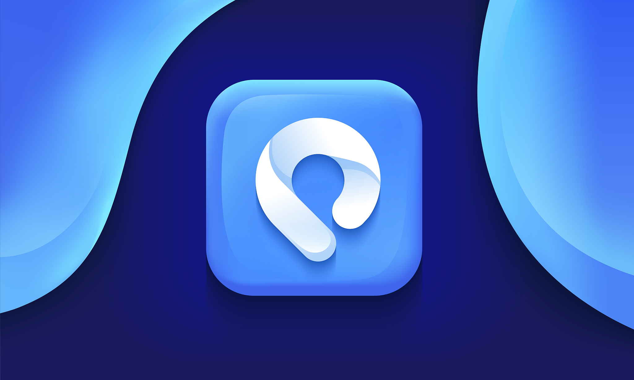 app icon. map pin, gps, location pointer sign. square shape. mob