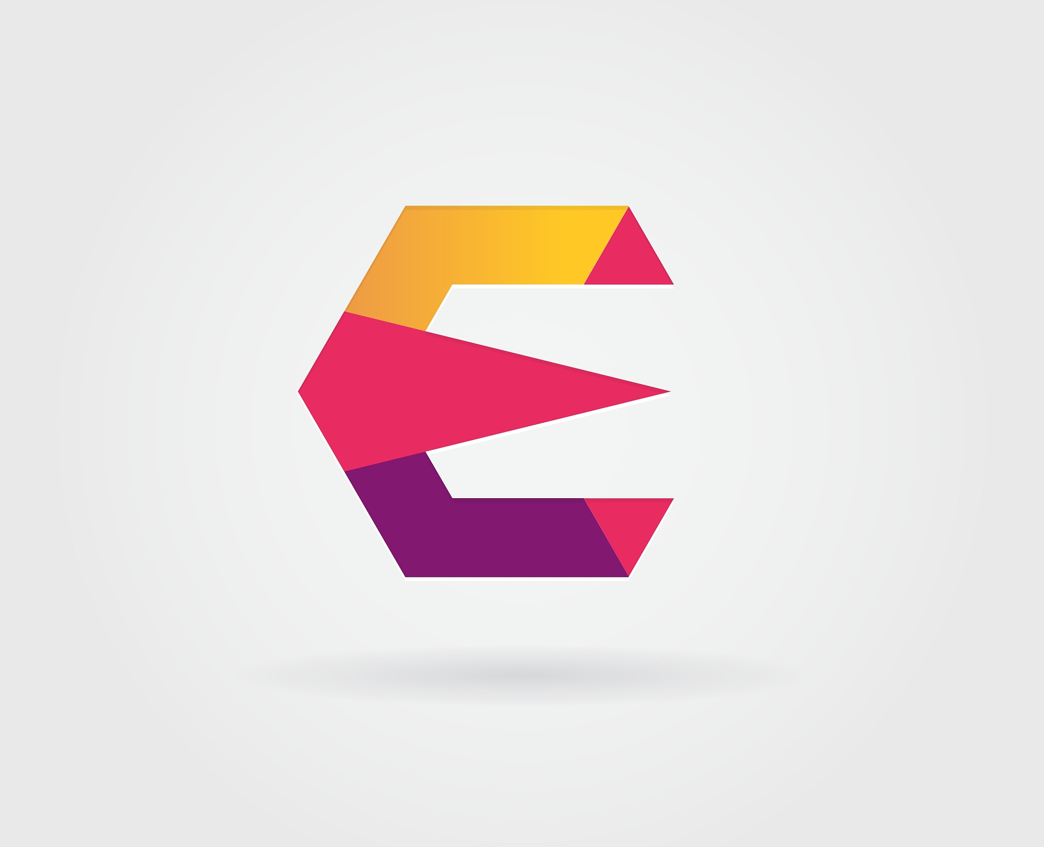 logo letter icon design template elements in