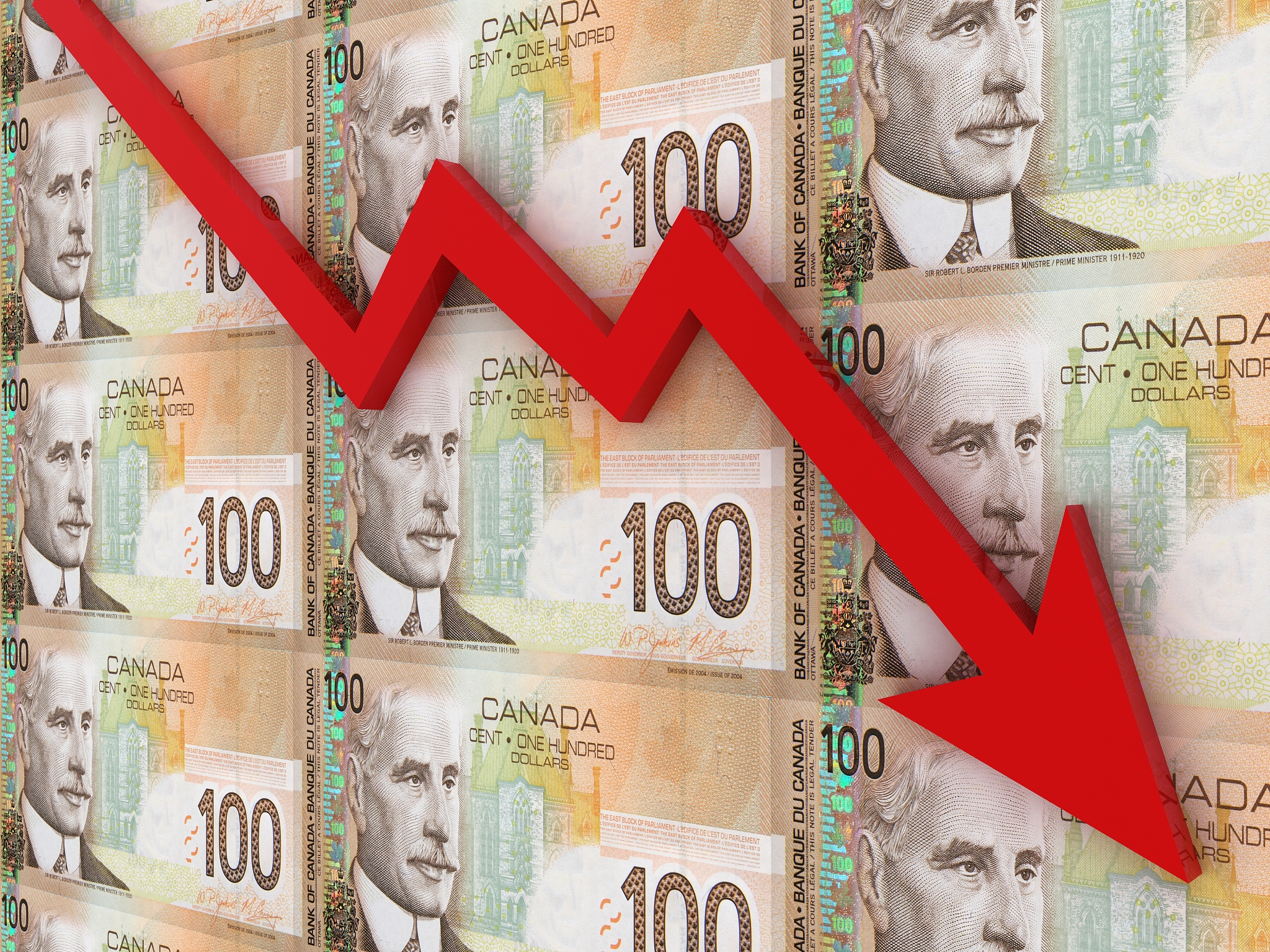 canada money finance crisis chart graph