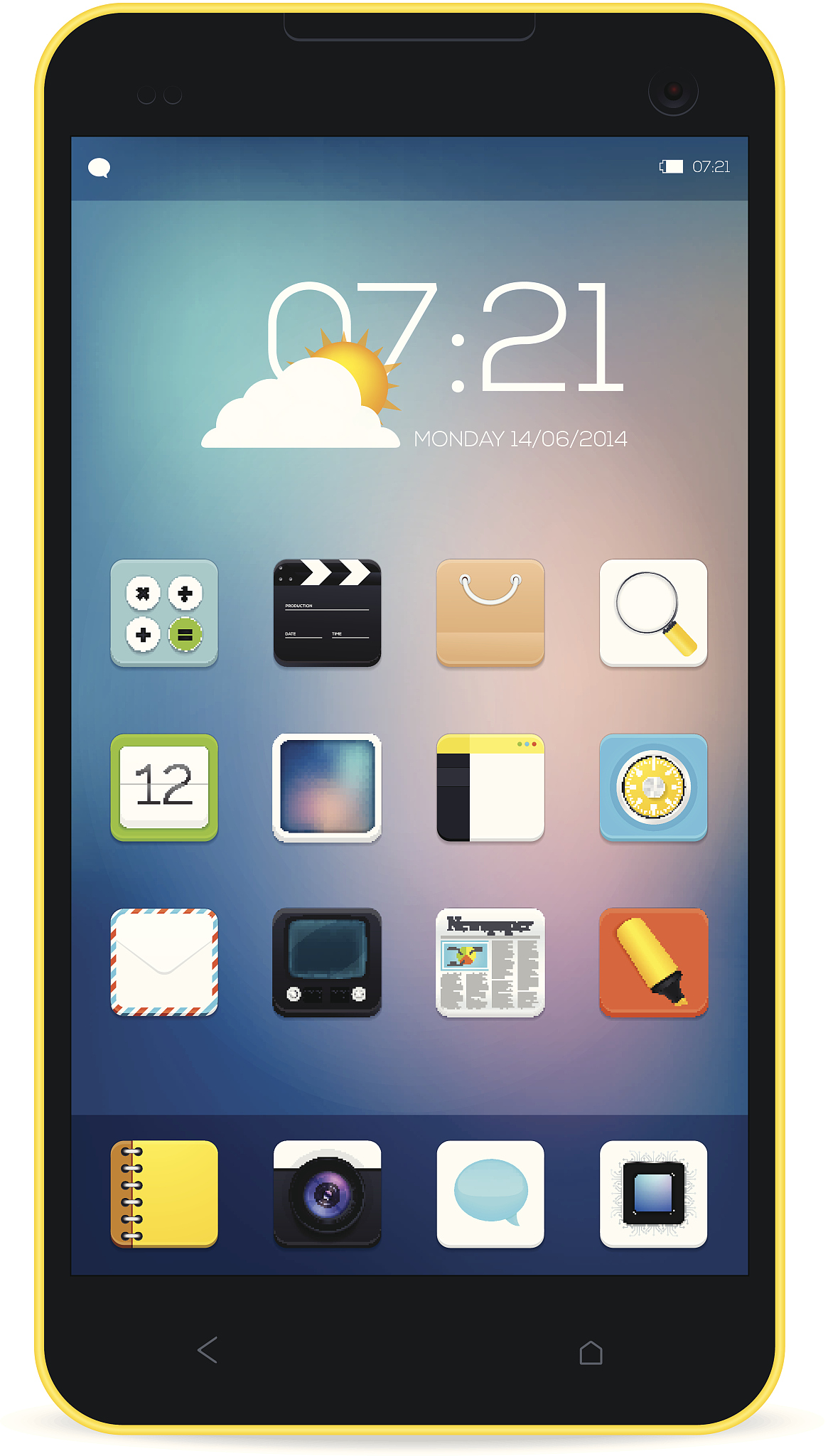 modern smart phone