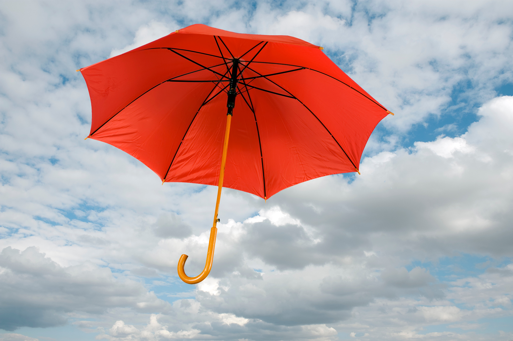 red umbrella