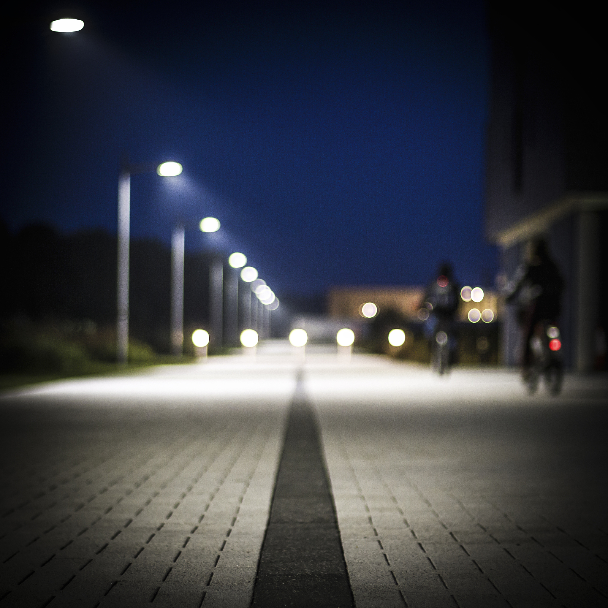 into the light.