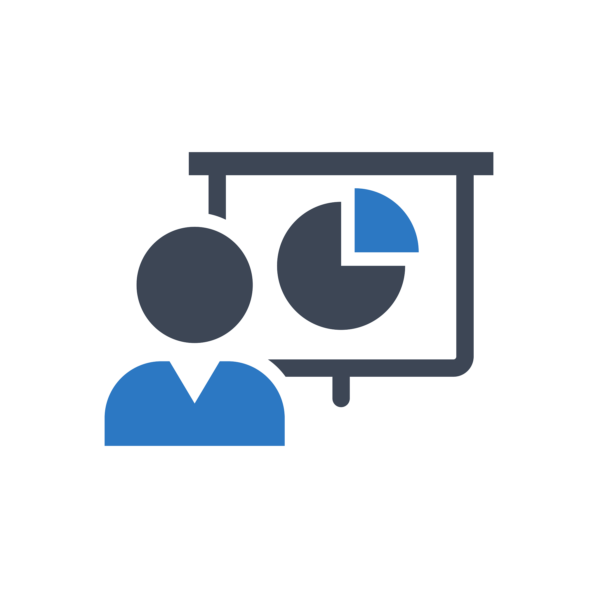 data report vector icon