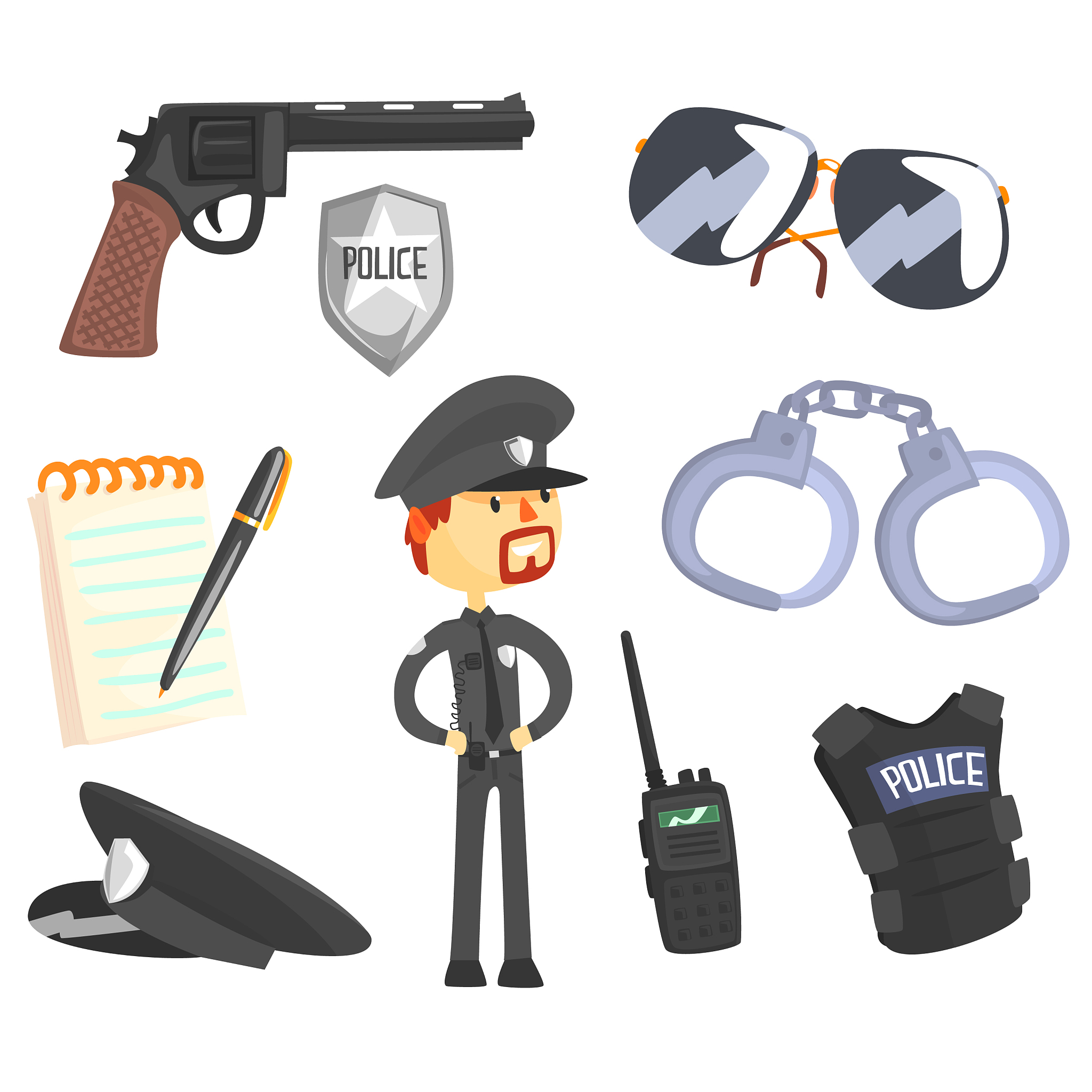 警用装备PPT：概述、制服、武器、通讯和防护