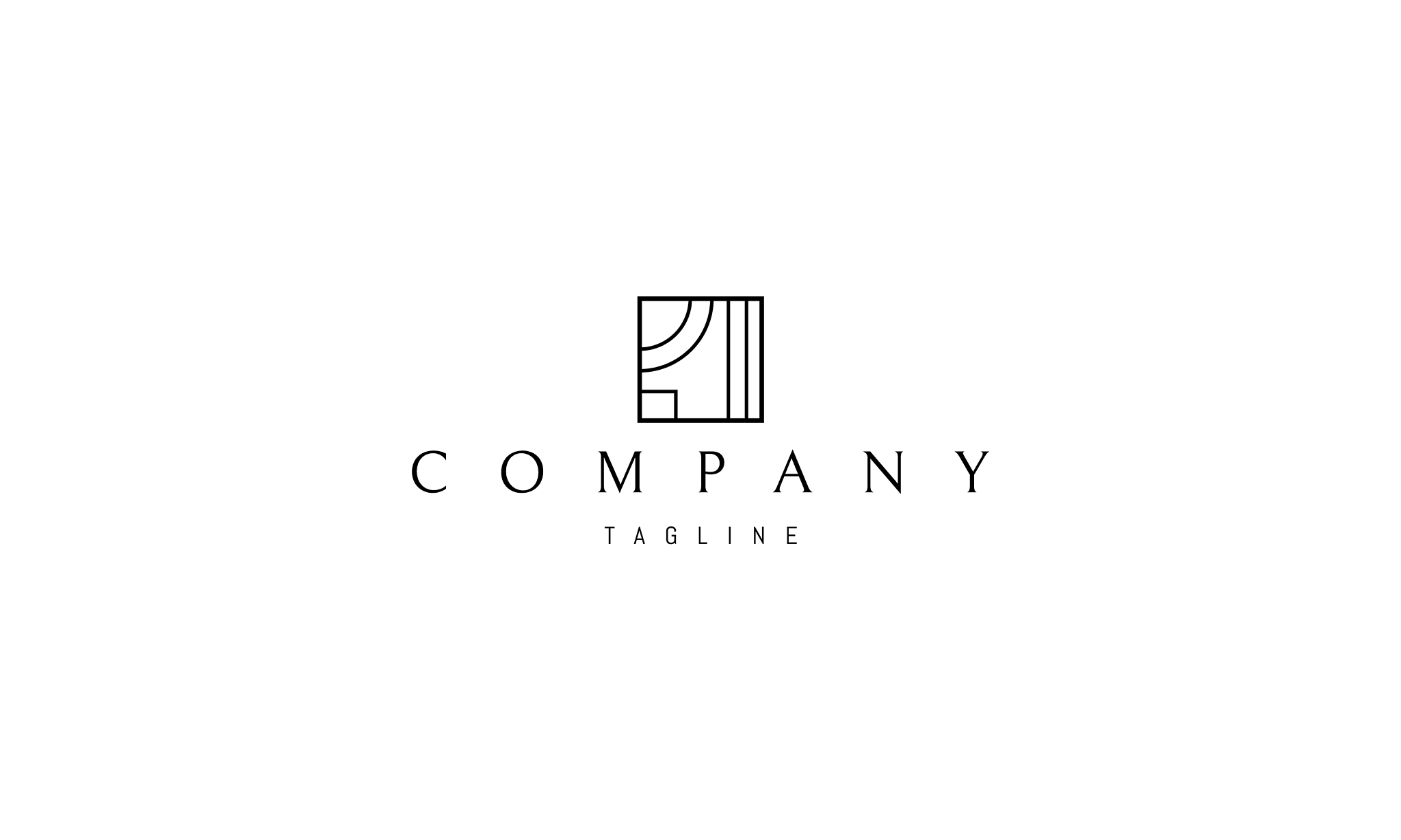 logo on which abstract image the