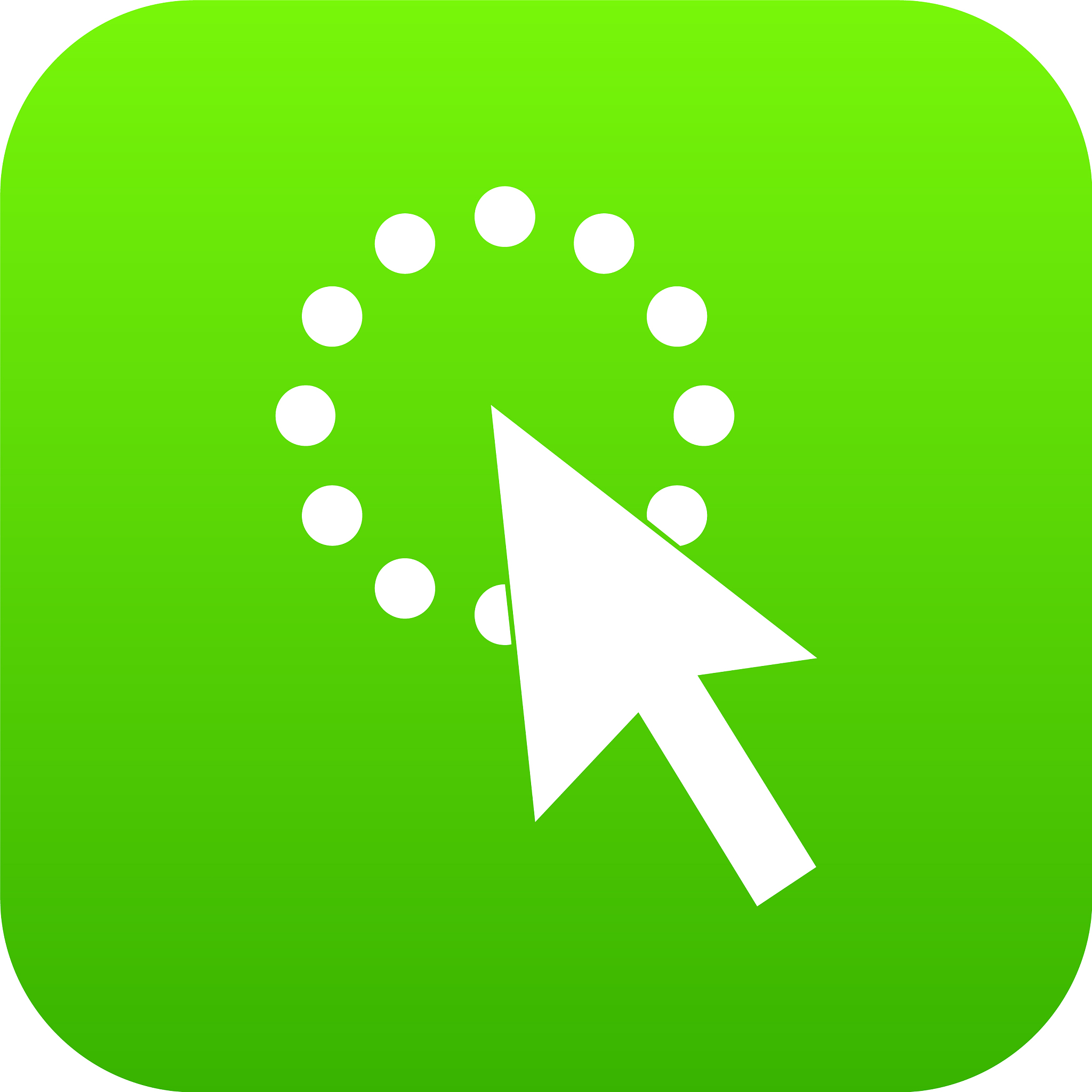 click icon digital green