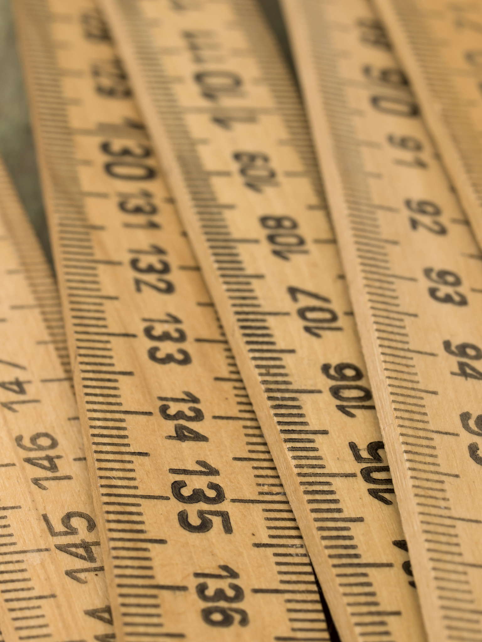 wooden rulers