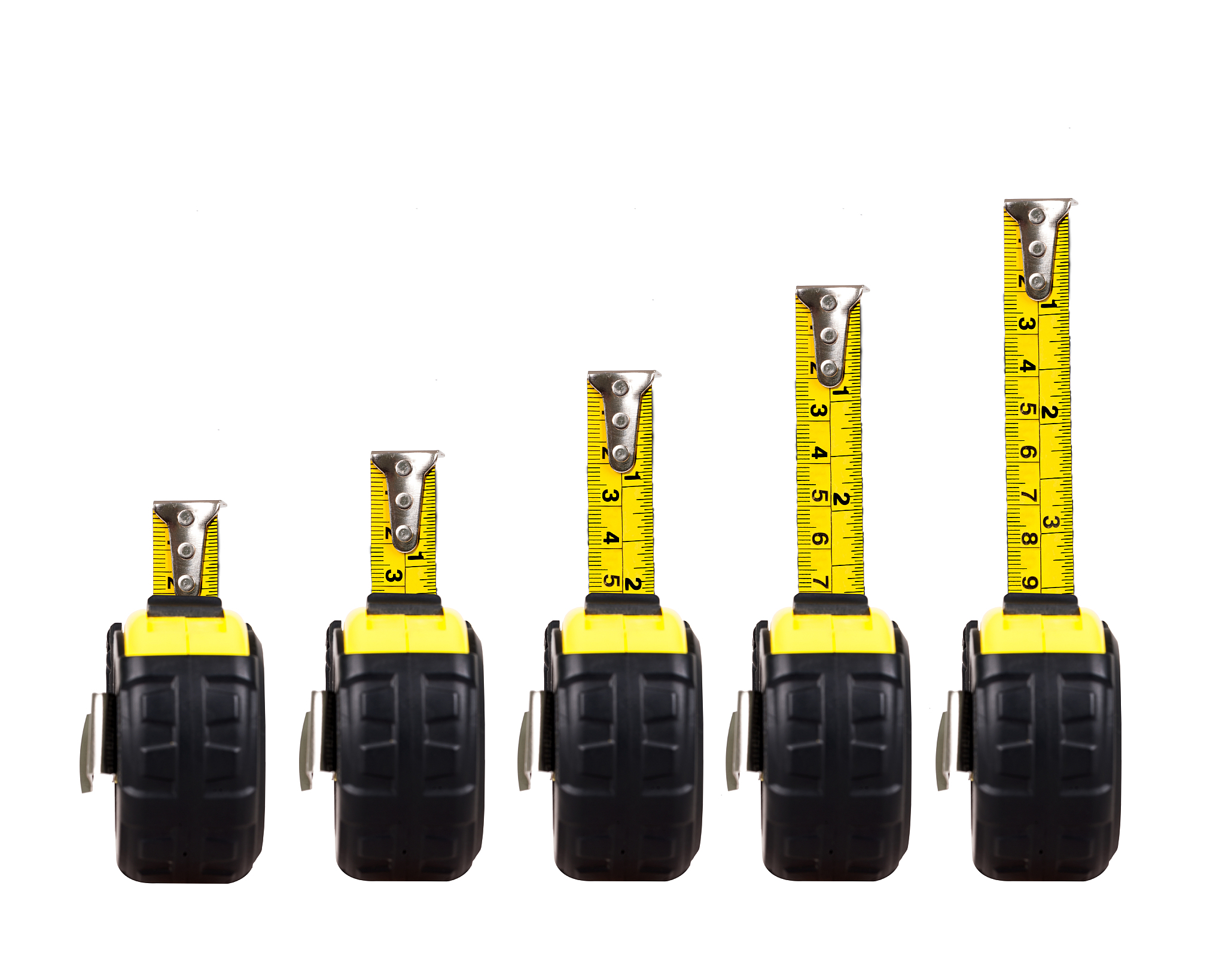 measuring tapes with magnetic heads