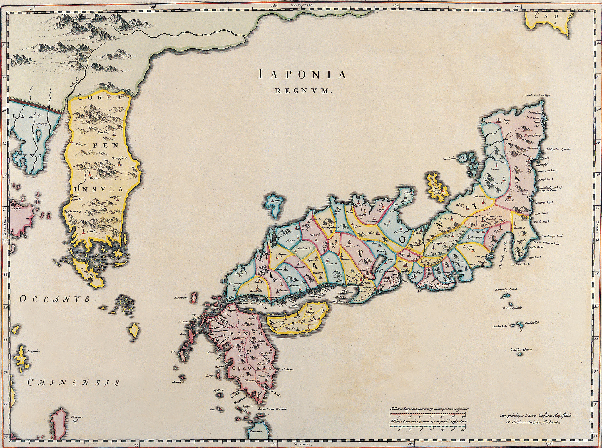 map of japan