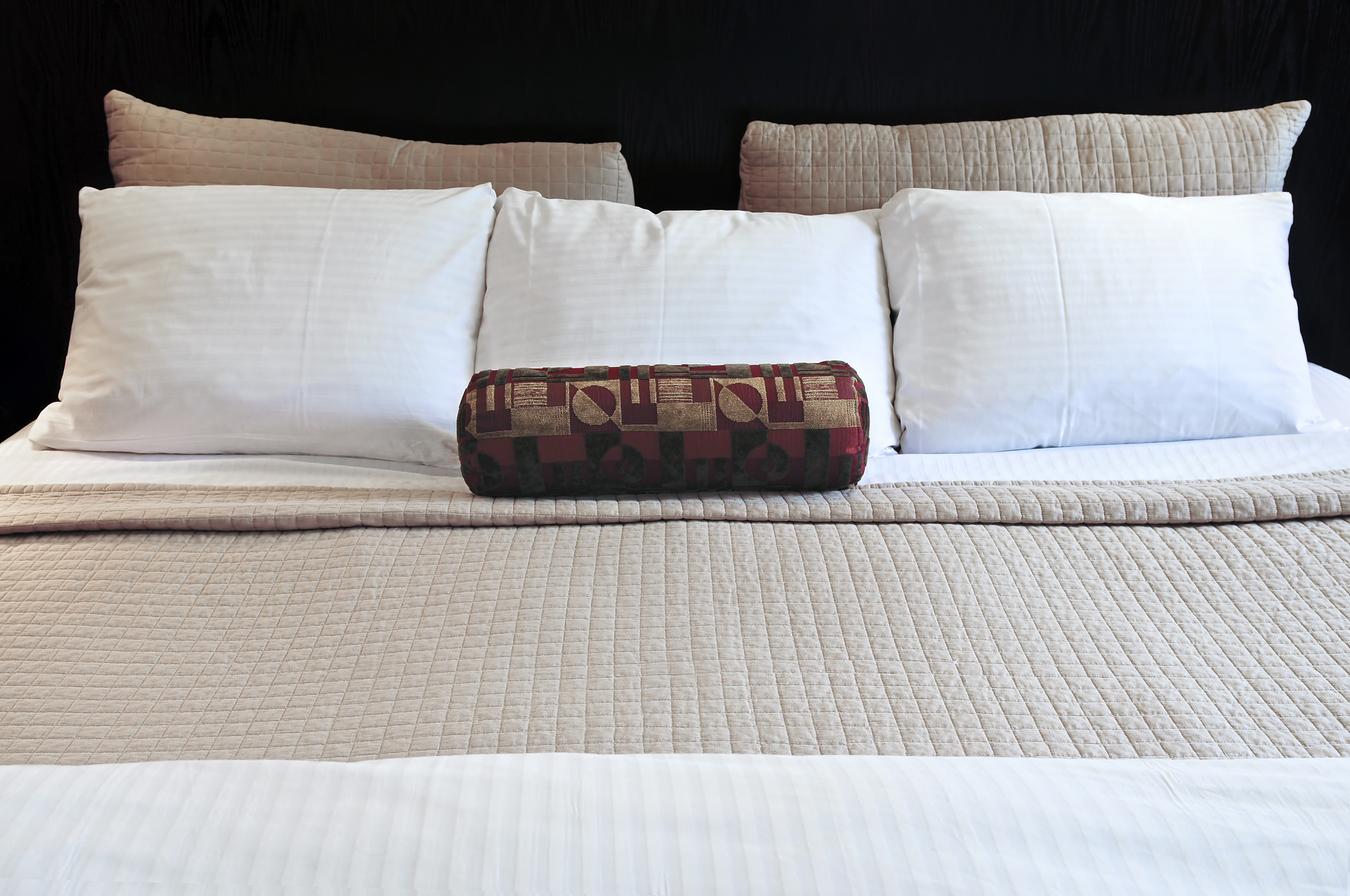 comfortable bed