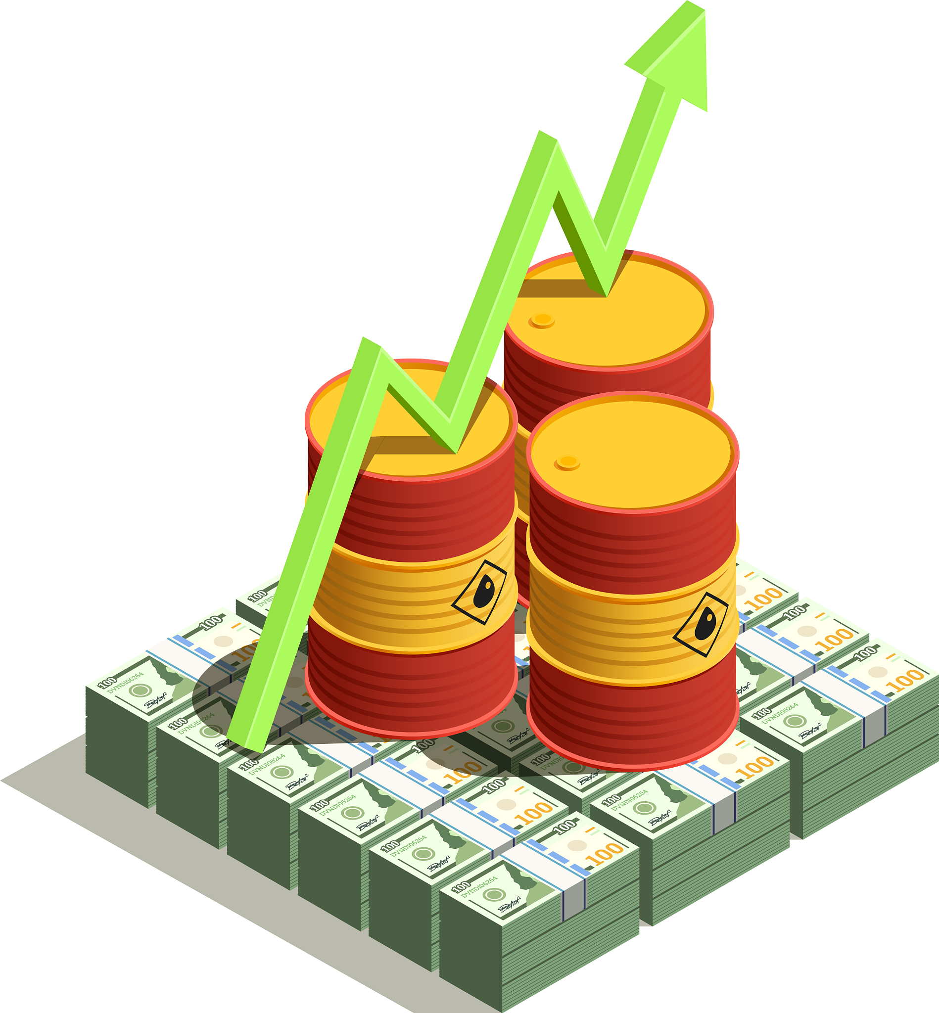 petroleum industry isometric composition